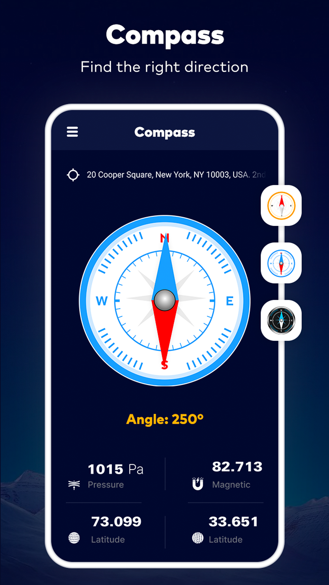 اسکرین شات 5 برنامه Satellite Finder Director: GPS