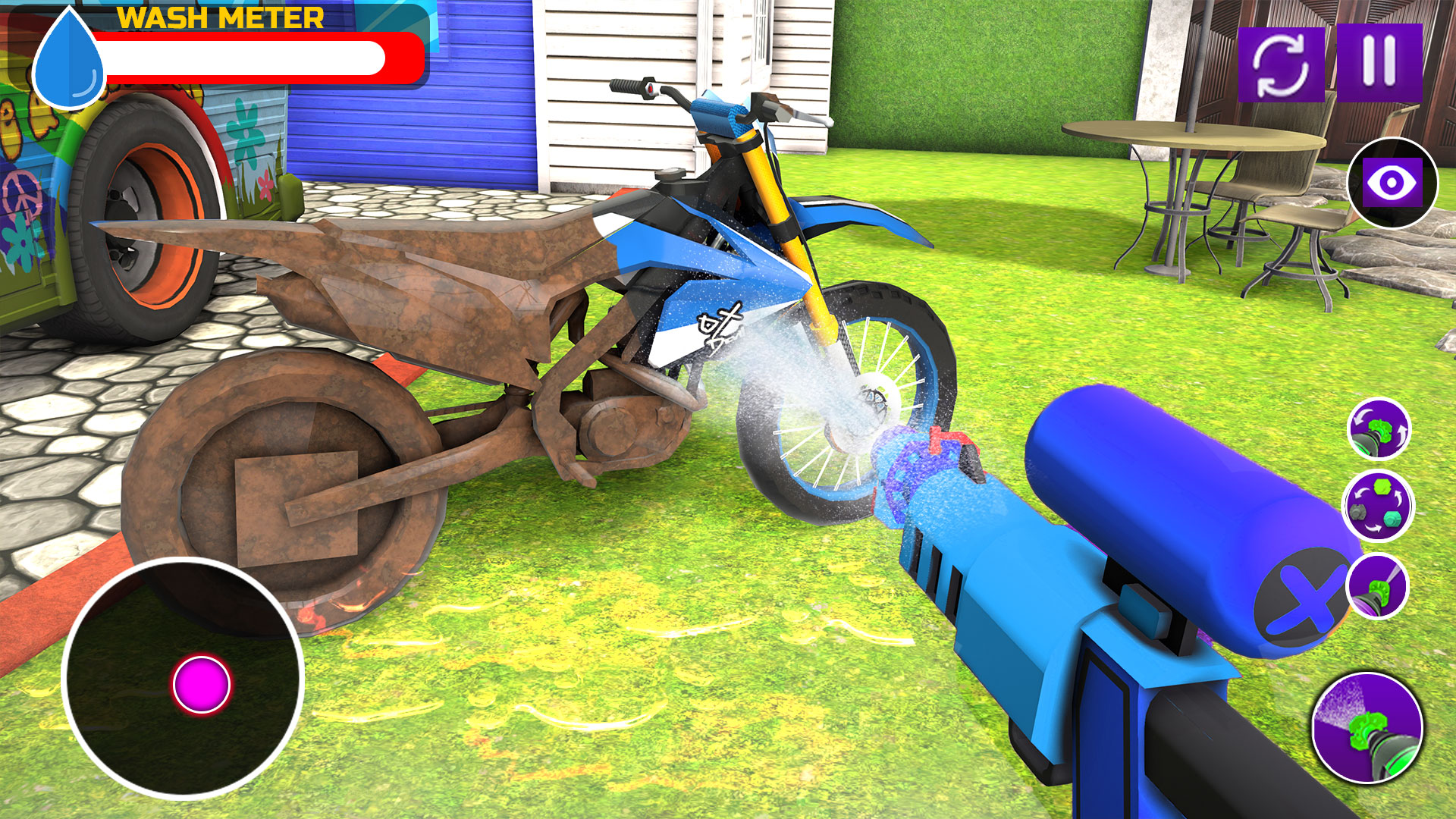 اسکرین شات 1 بازی Power Wash Clean Simulator 3D