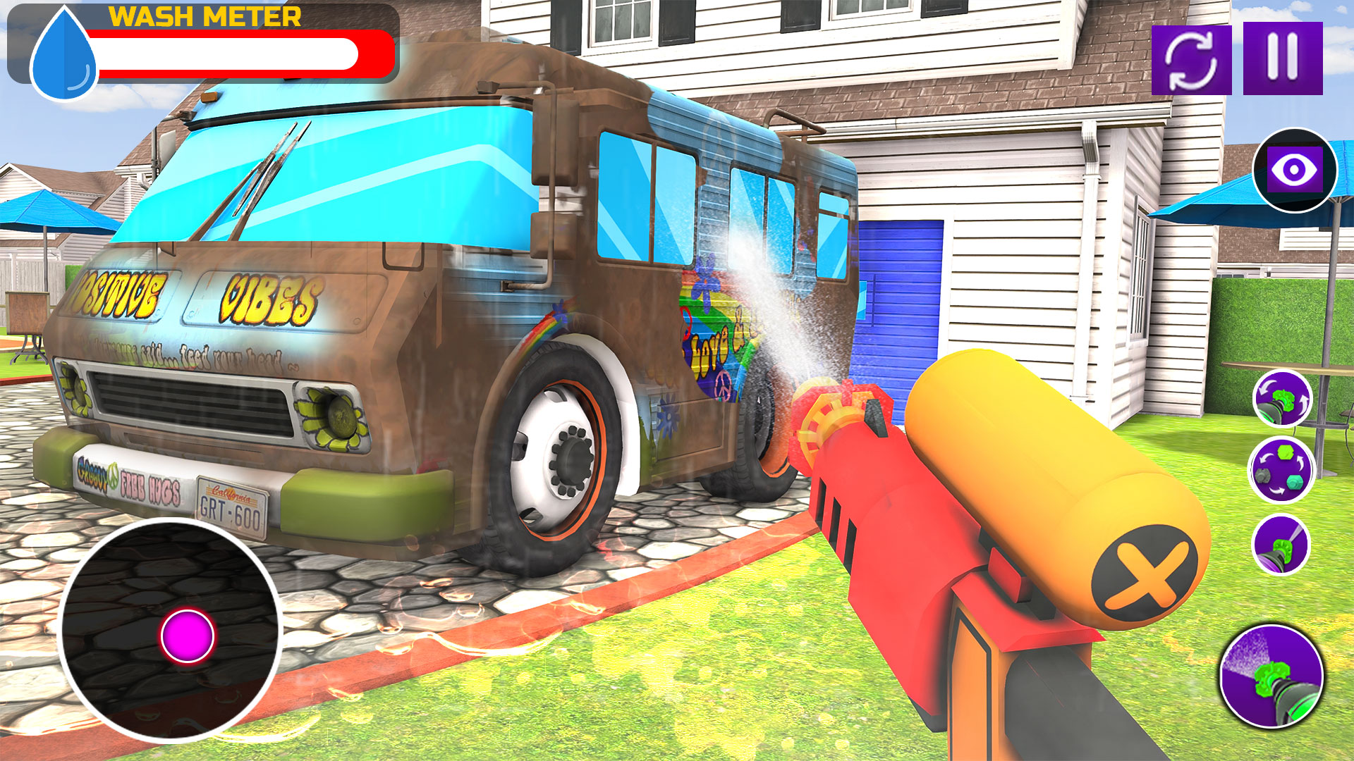 اسکرین شات 2 بازی Power Wash Clean Simulator 3D