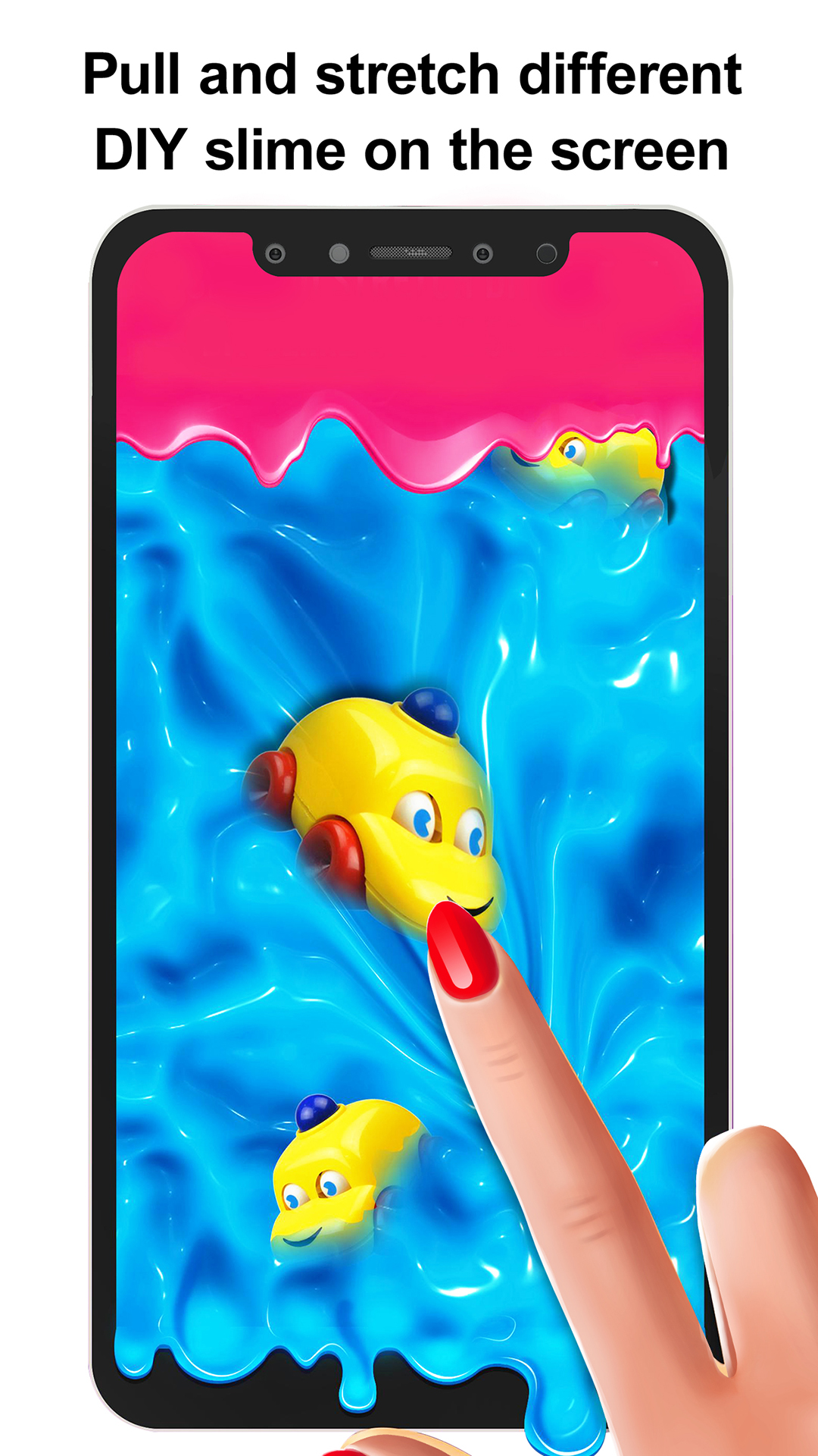 اسکرین شات 3 برنامه Slime Simulator & Slime Games
