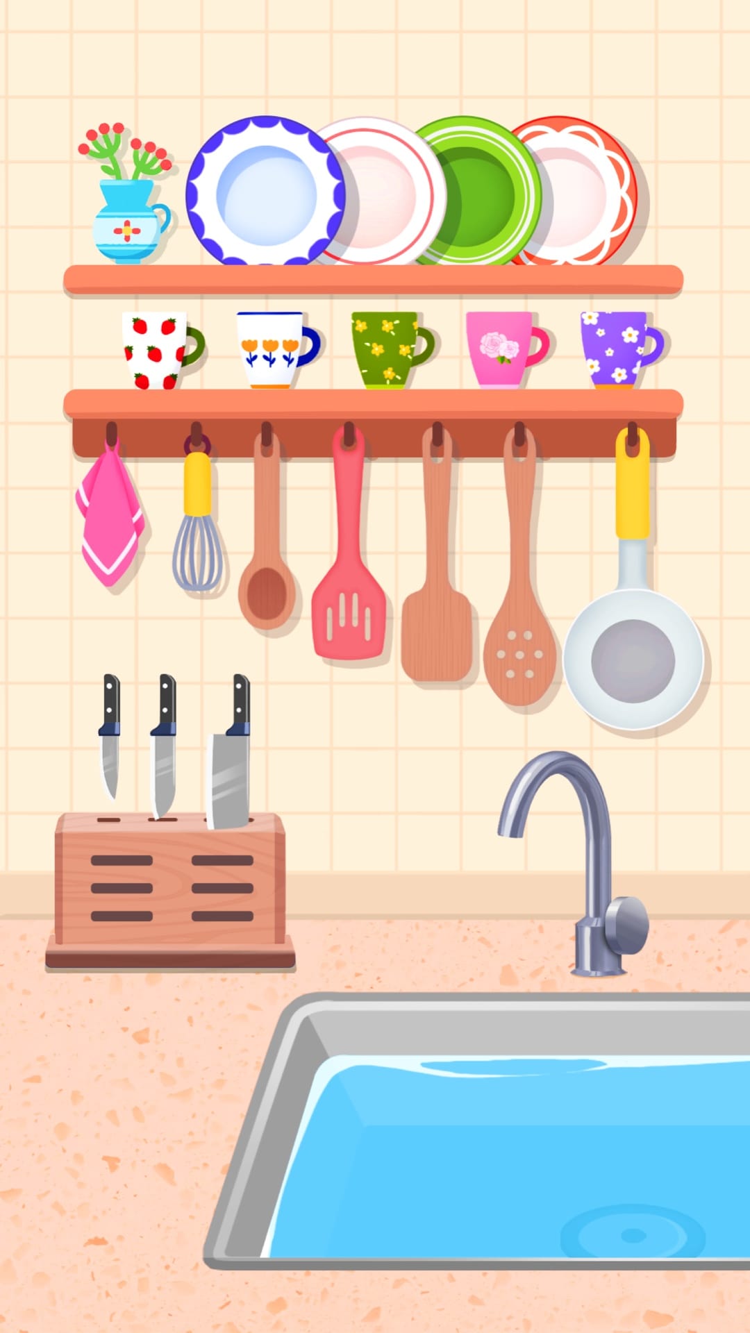 اسکرین شات 5 بازی Satisfying Puzzle: Tidy Up
