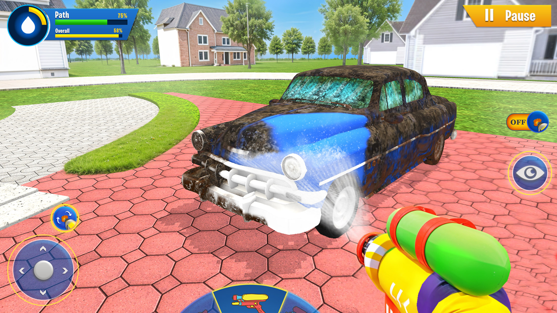 اسکرین شات 1 بازی Cleaning Simulator Wash Games