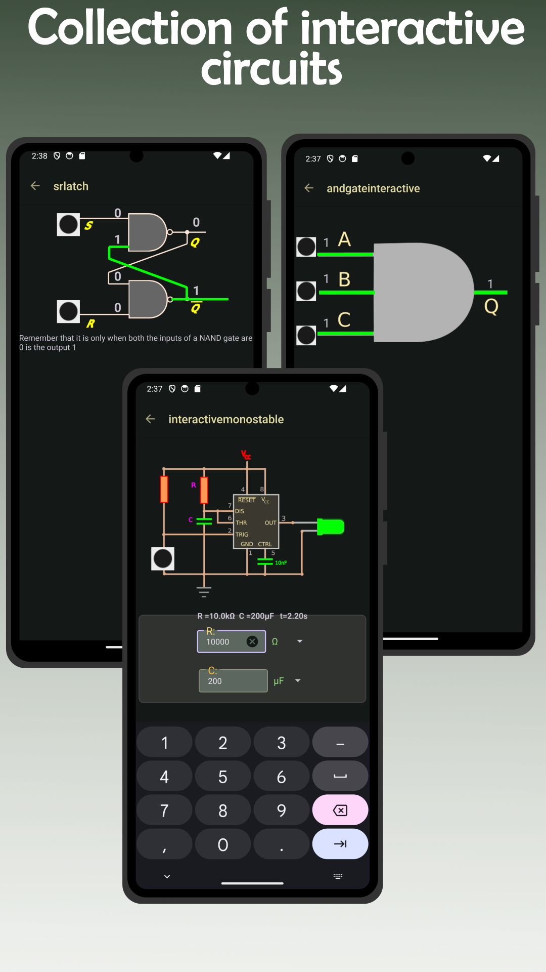 اسکرین شات 3 برنامه Electronics Toolbox