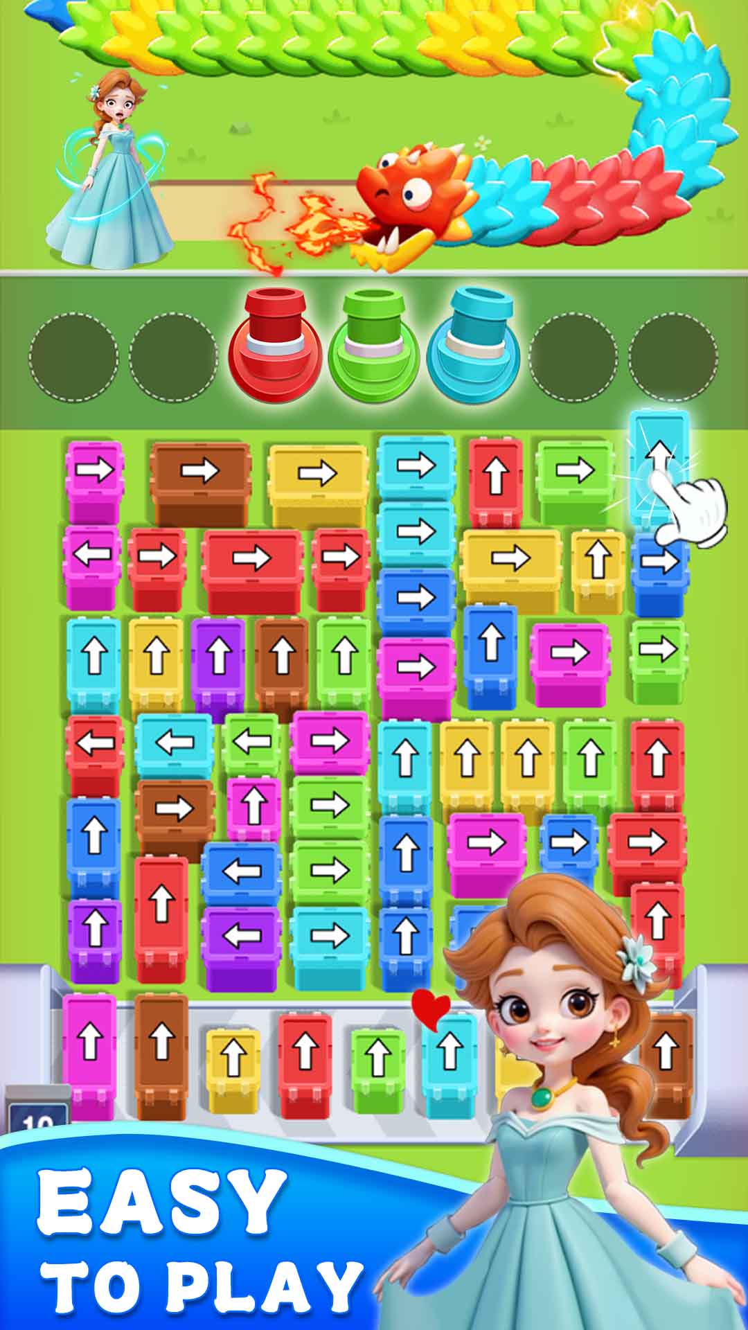 اسکرین شات 3 بازی Girl Rescue: Dragon Out!