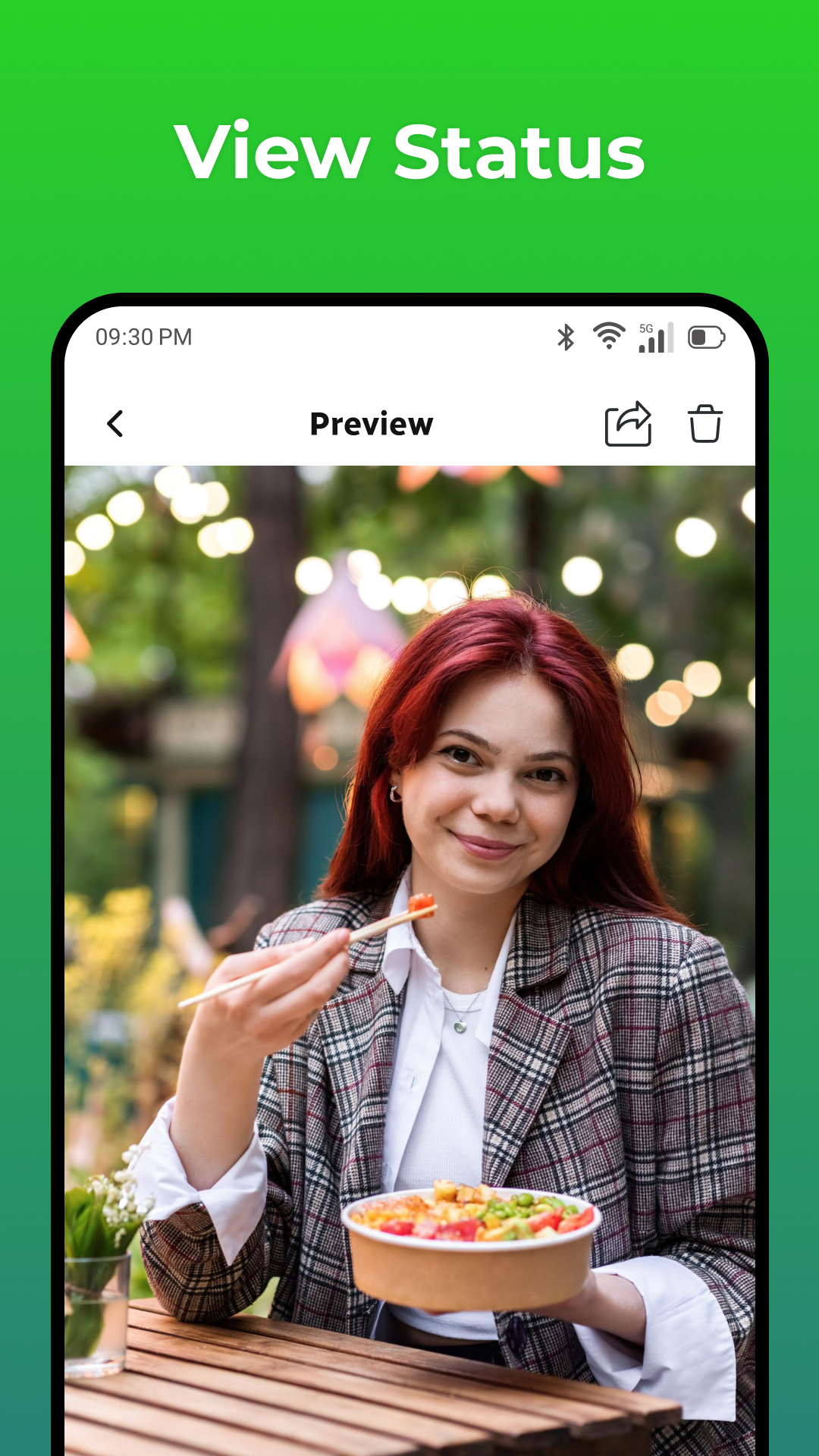 اسکرین شات 4 برنامه Save Status - Download Status