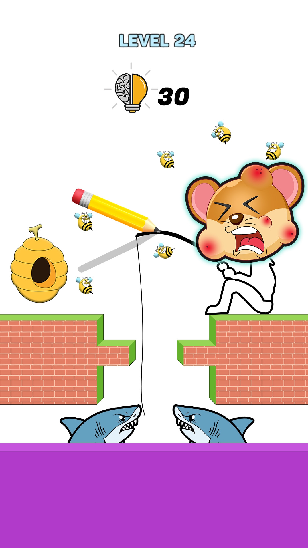 اسکرین شات 3 بازی Save the Doge: Draw 2 Save