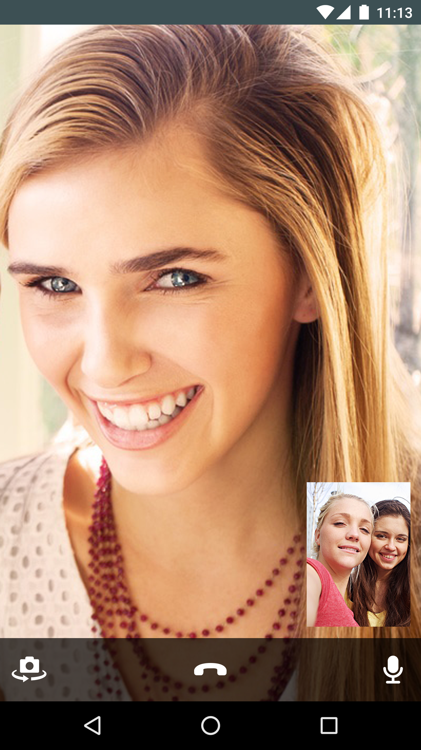 اسکرین شات 3 برنامه Video Chat for SayHi