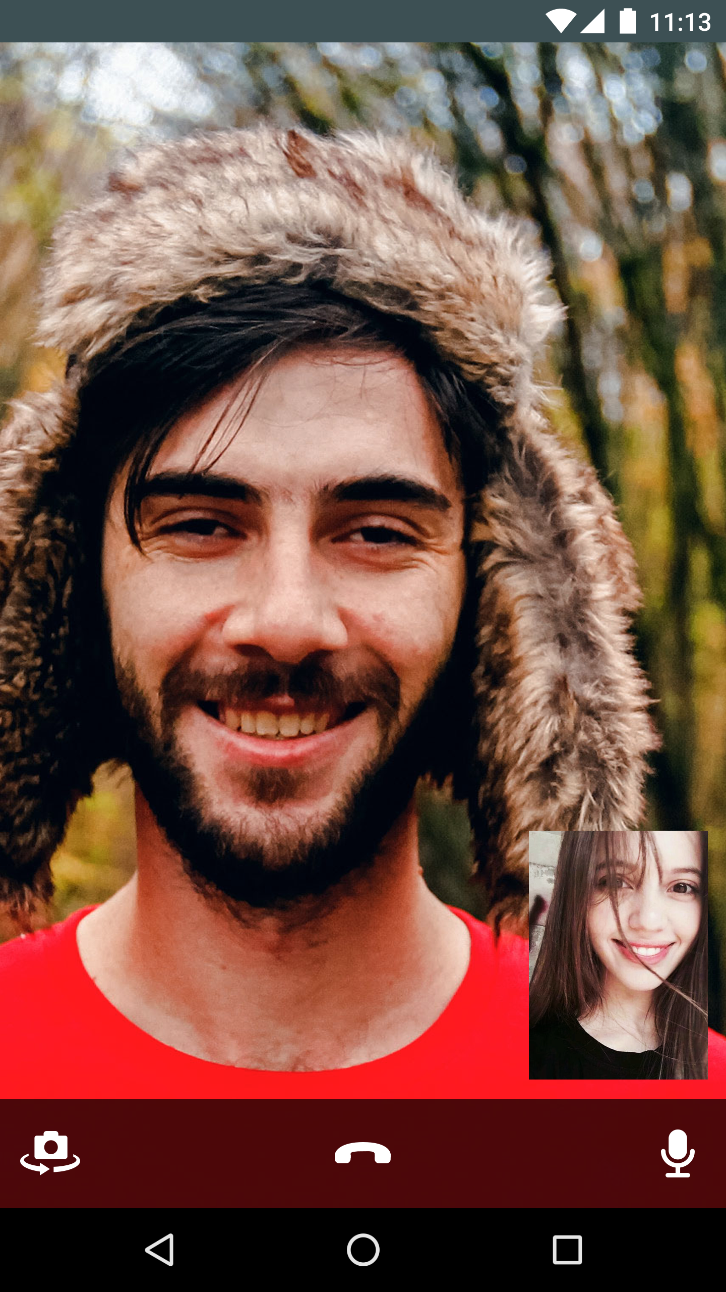 اسکرین شات 2 برنامه Video Chat for SayHi