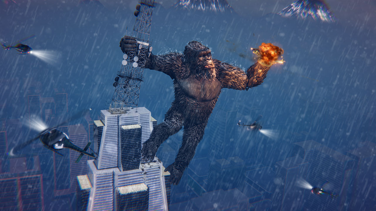 اسکرین شات 2 بازی The Angry Gorilla Monster Hunt