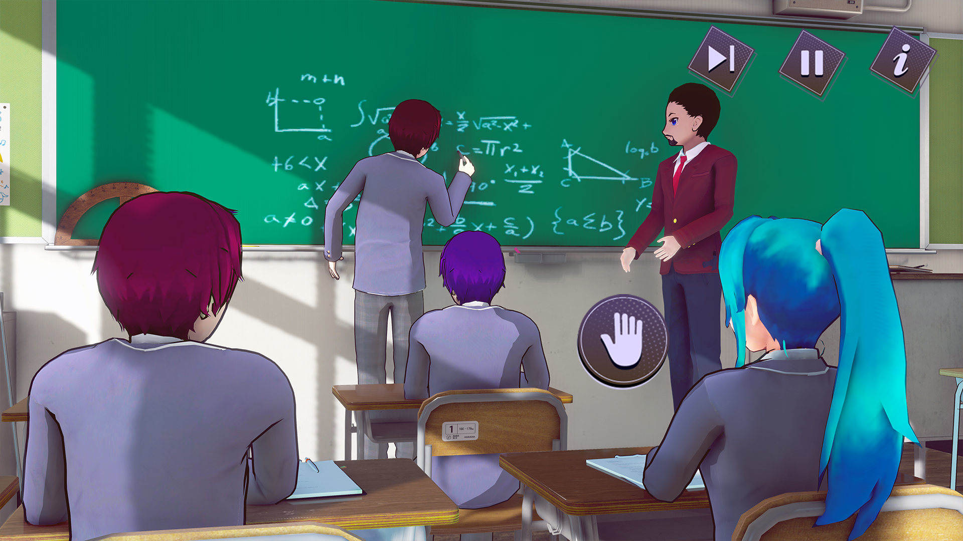 اسکرین شات 4 بازی Anime High School Boy Life 3D