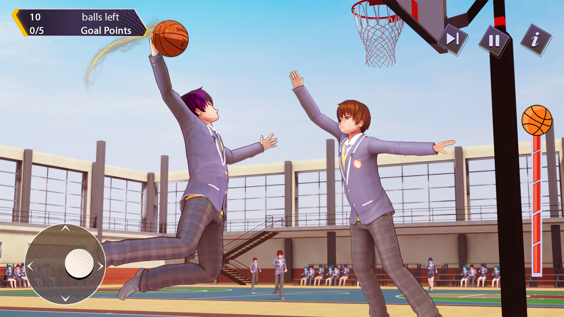 اسکرین شات 3 بازی Anime High School Boy Life 3D