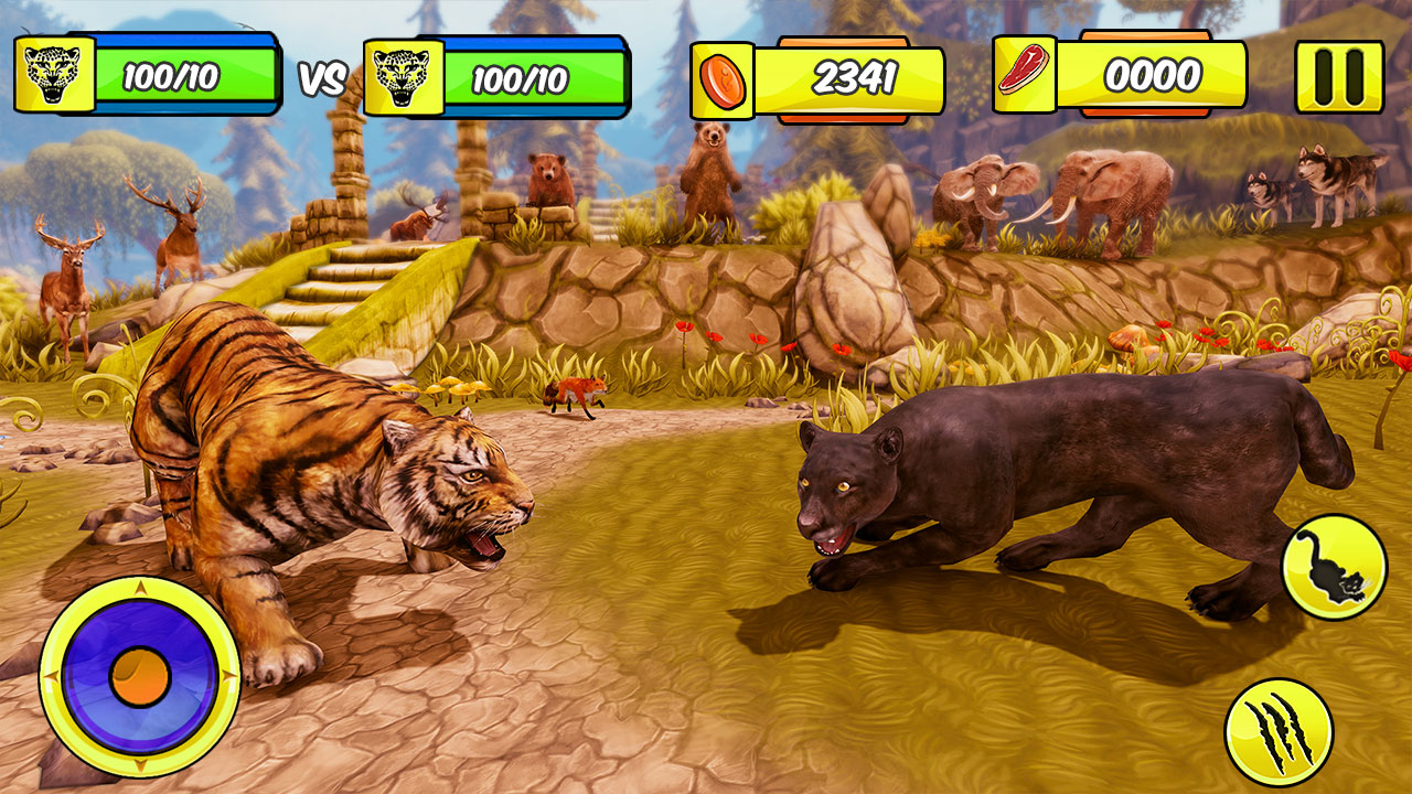 اسکرین شات 2 بازی Black Panther Wild Animal Life