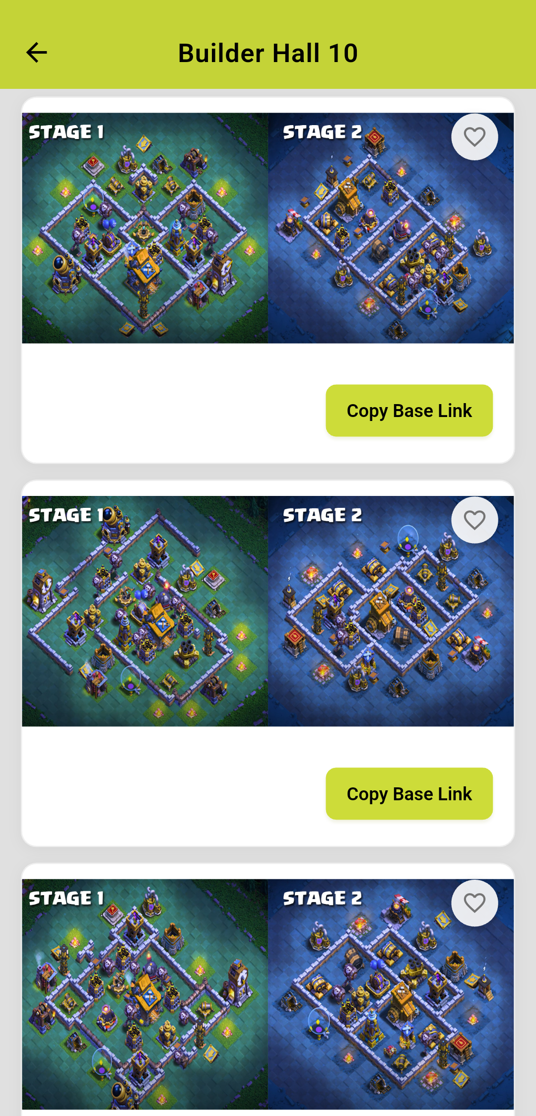 اسکرین شات 5 برنامه COC Base Layouts:Clash of Maps