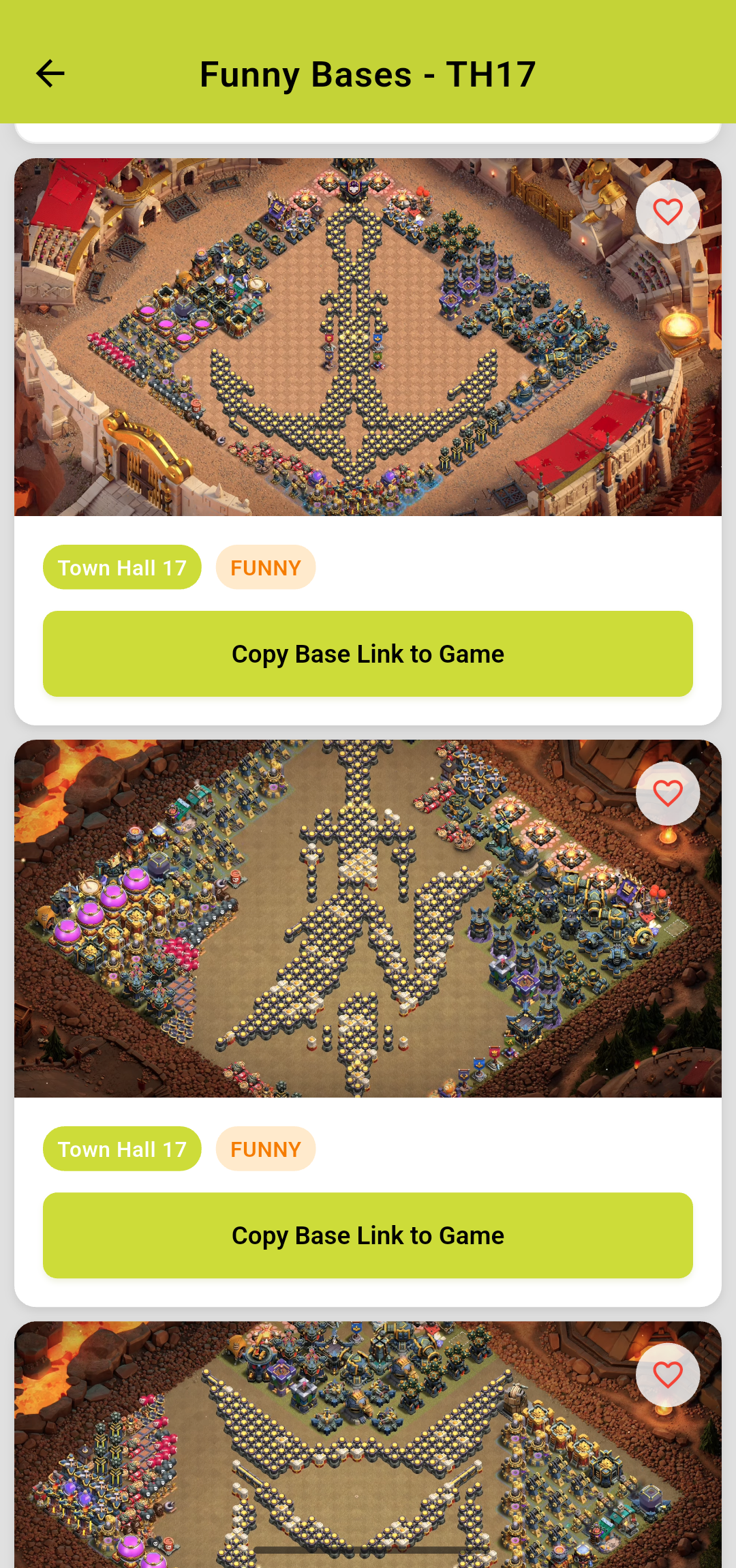 اسکرین شات 6 برنامه COC Base Layouts:Clash of Maps