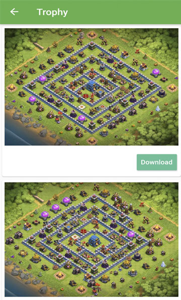 اسکرین شات 7 برنامه Town Hall 12 Base Layouts