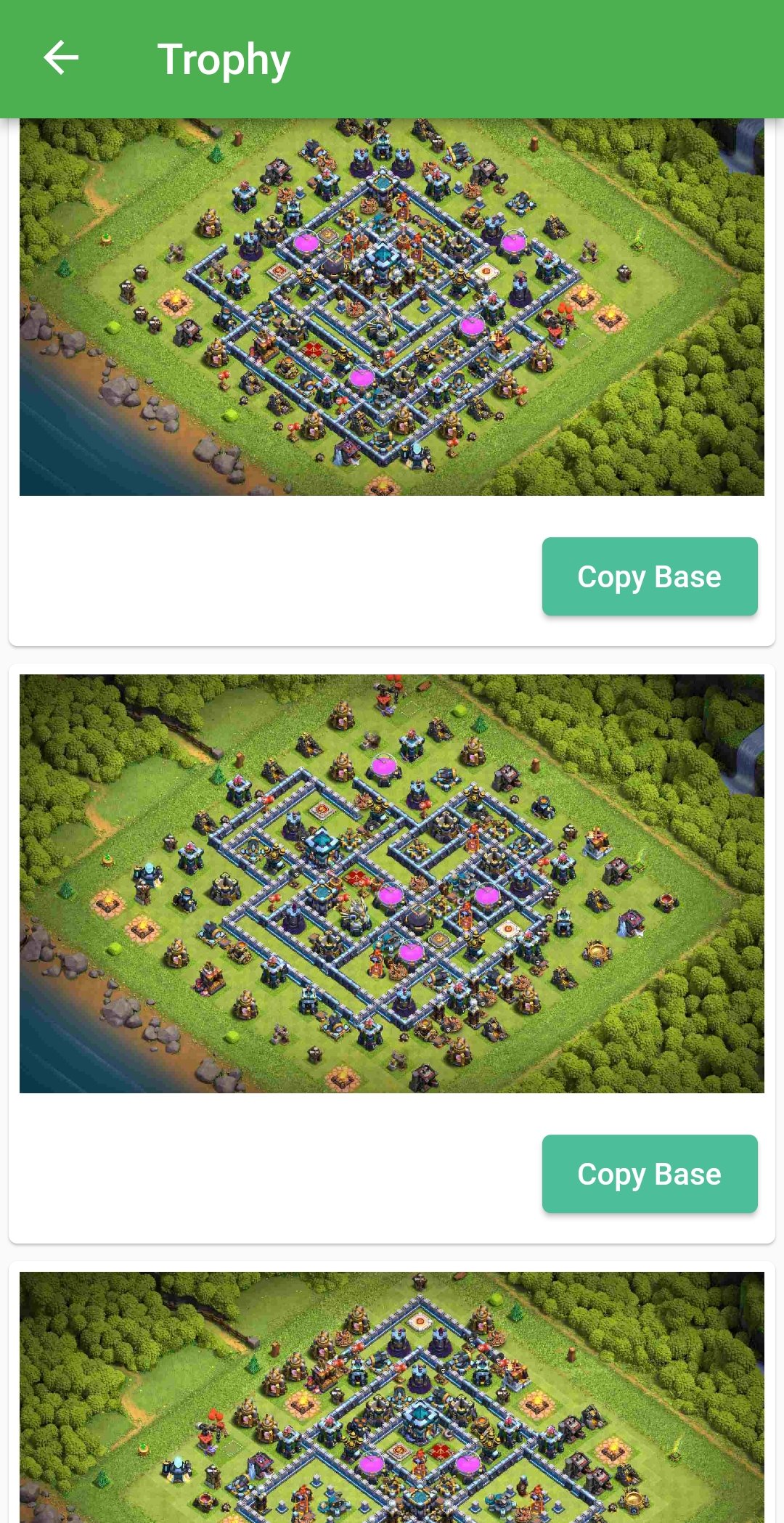 اسکرین شات 6 برنامه Town Hall 13 Base Layouts