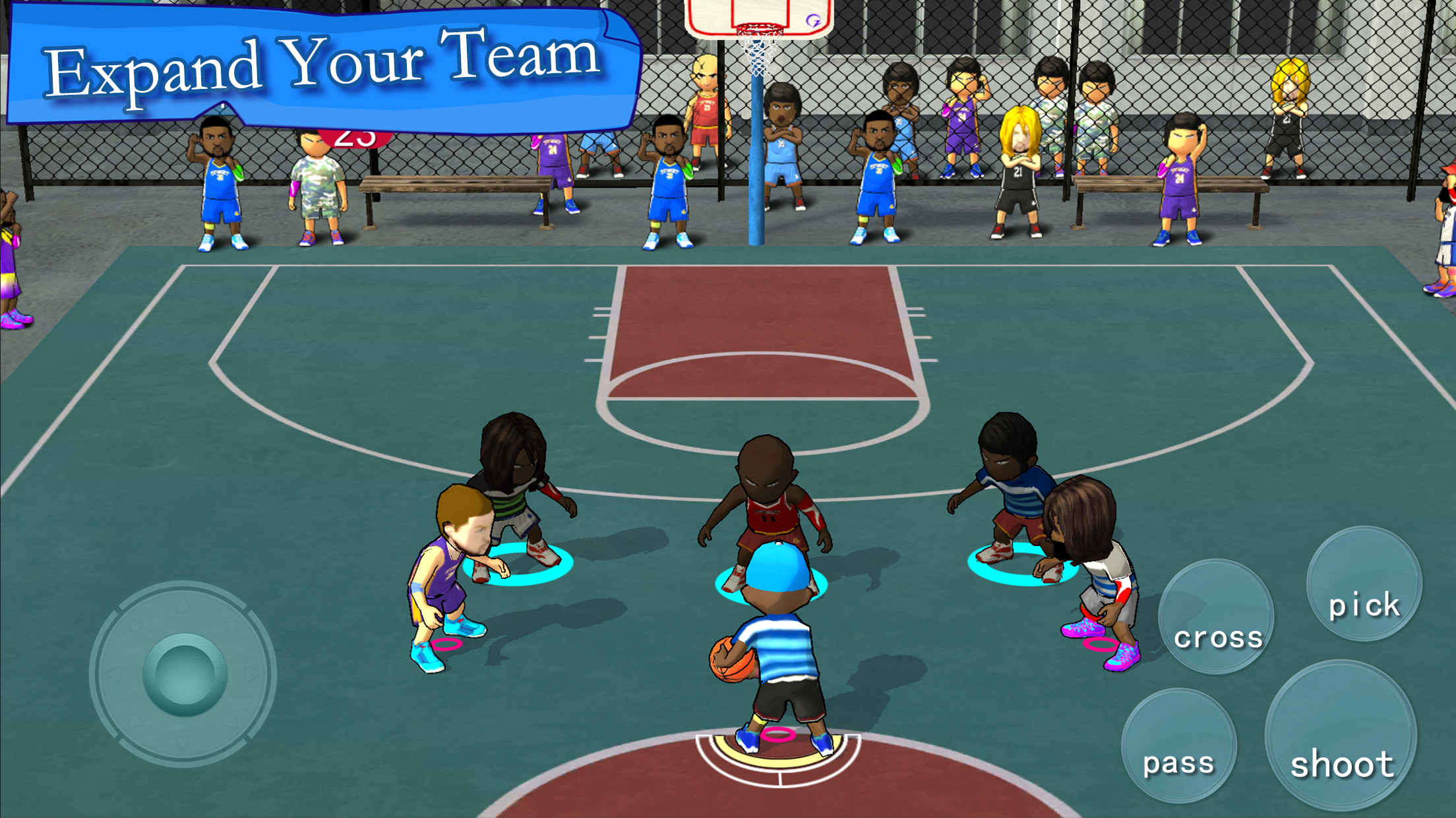 اسکرین شات 1 بازی Street Basketball Association