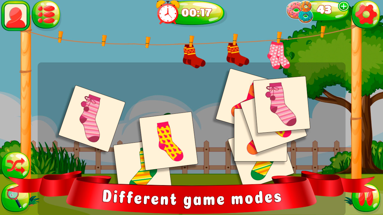 اسکرین شات 4 بازی Memory match game