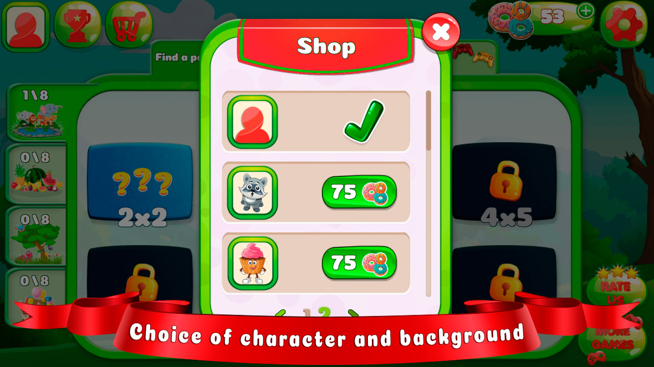 اسکرین شات 8 بازی Memory match game