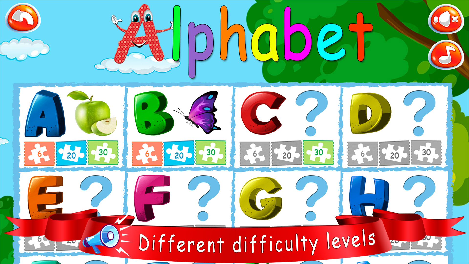 اسکرین شات 7 بازی ABC puzzles