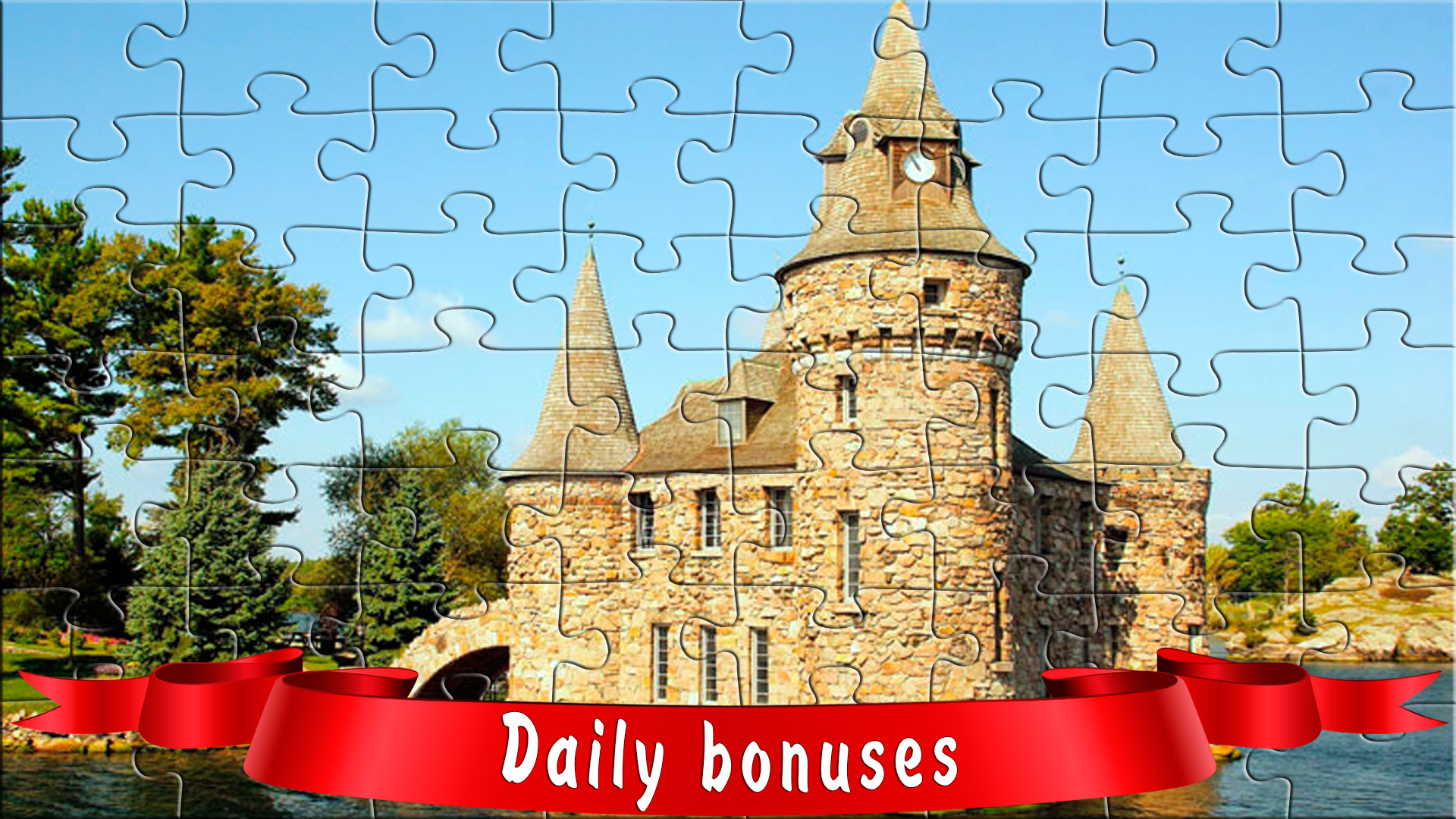 اسکرین شات 2 بازی Jigsaw Puzzle Games - Castle