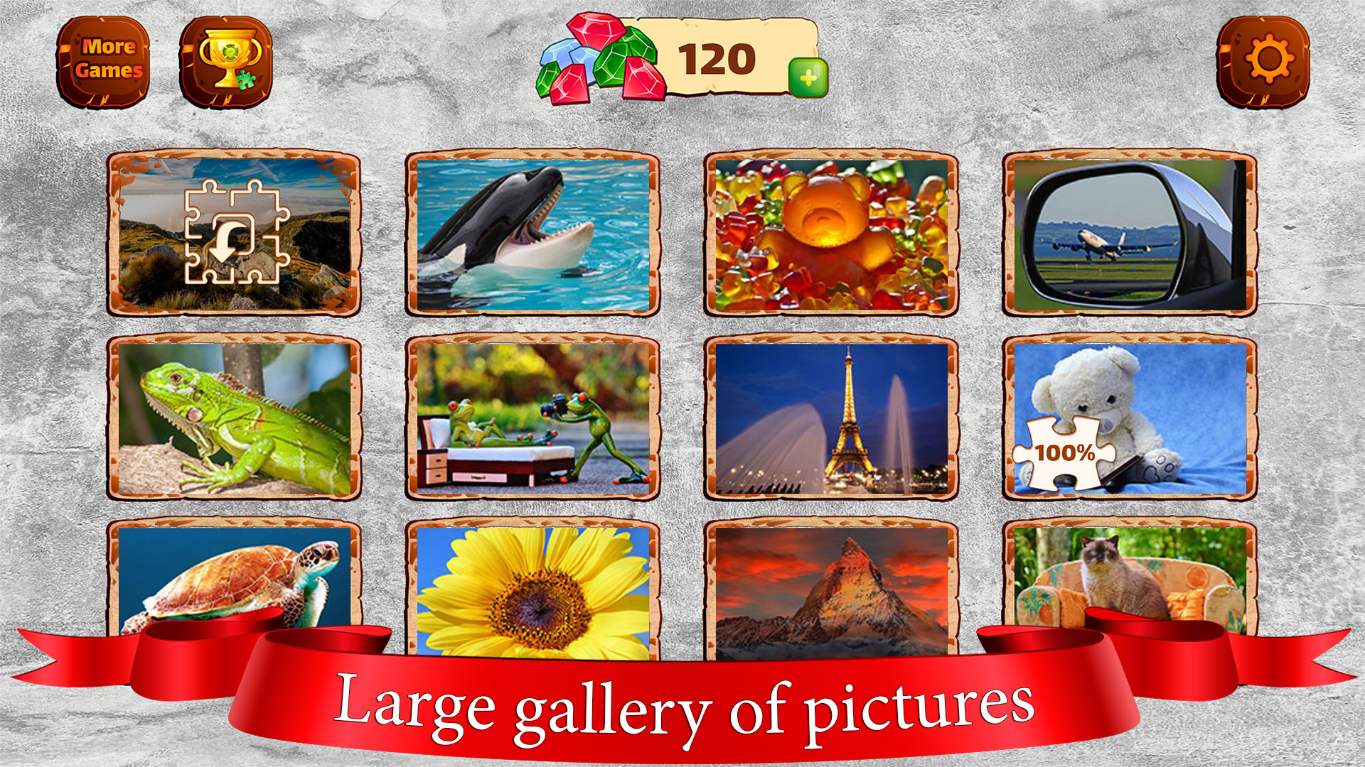 اسکرین شات 1 بازی Jigsaw Puzzles for Adults HD