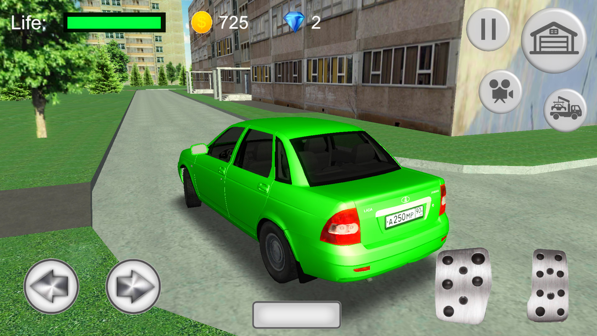 اسکرین شات 4 بازی Лада Приора - русская машина