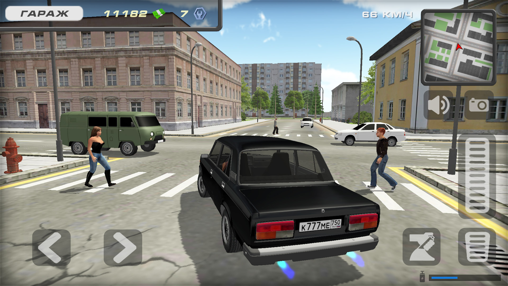 اسکرین شات 2 بازی Lada 2107 Russian City Driving