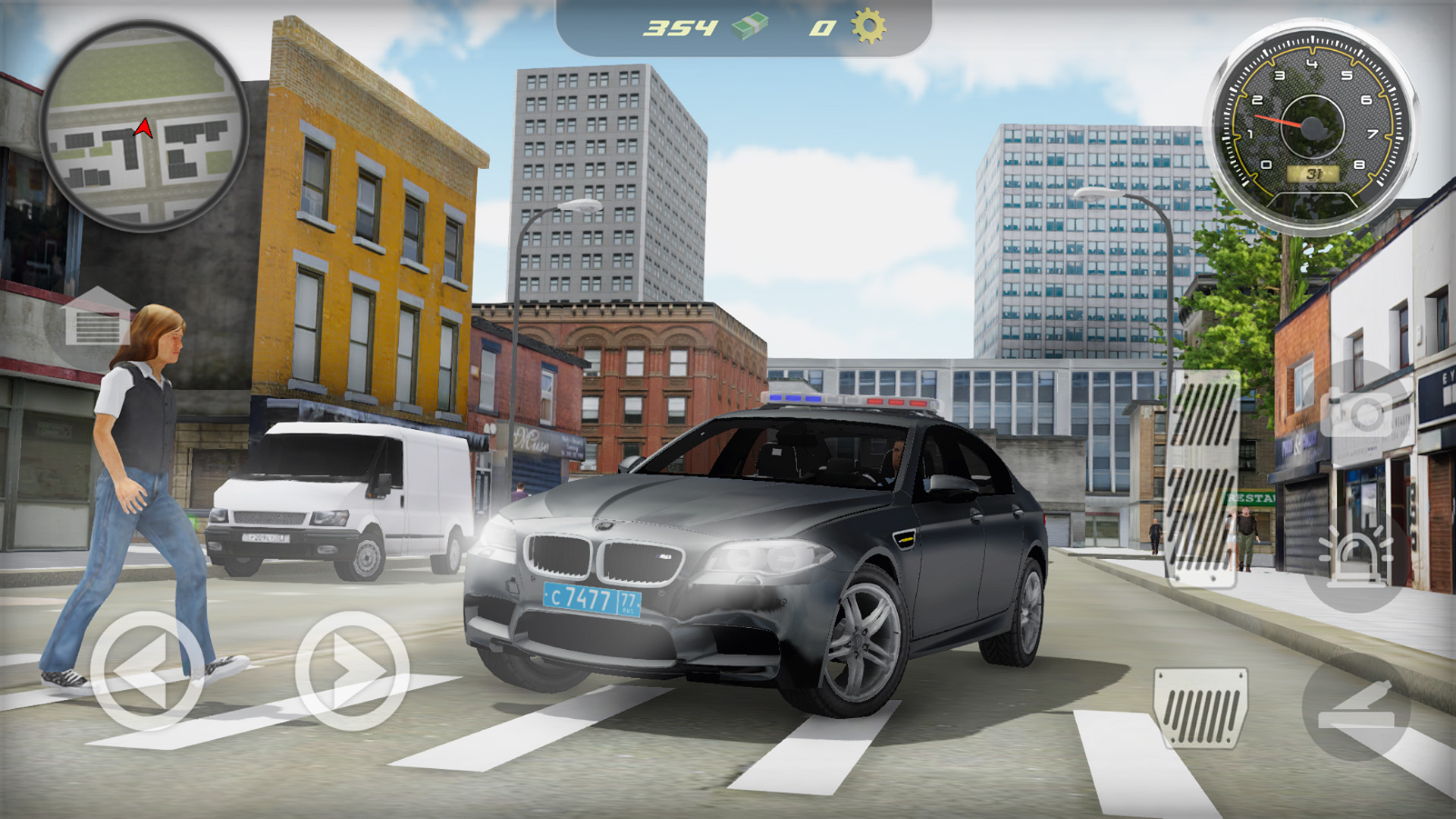 اسکرین شات 4 بازی Car Simulator BMW M5: Police