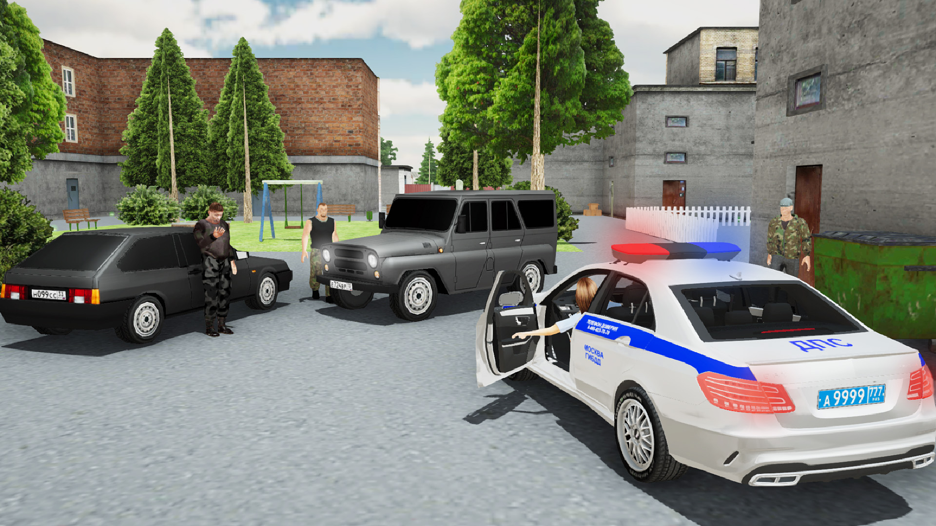 اسکرین شات 1 بازی Road Police Inspector Car