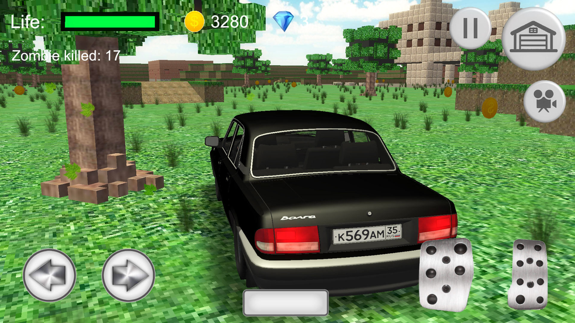 اسکرین شات 1 بازی Симулятор машины ГАЗ Волга