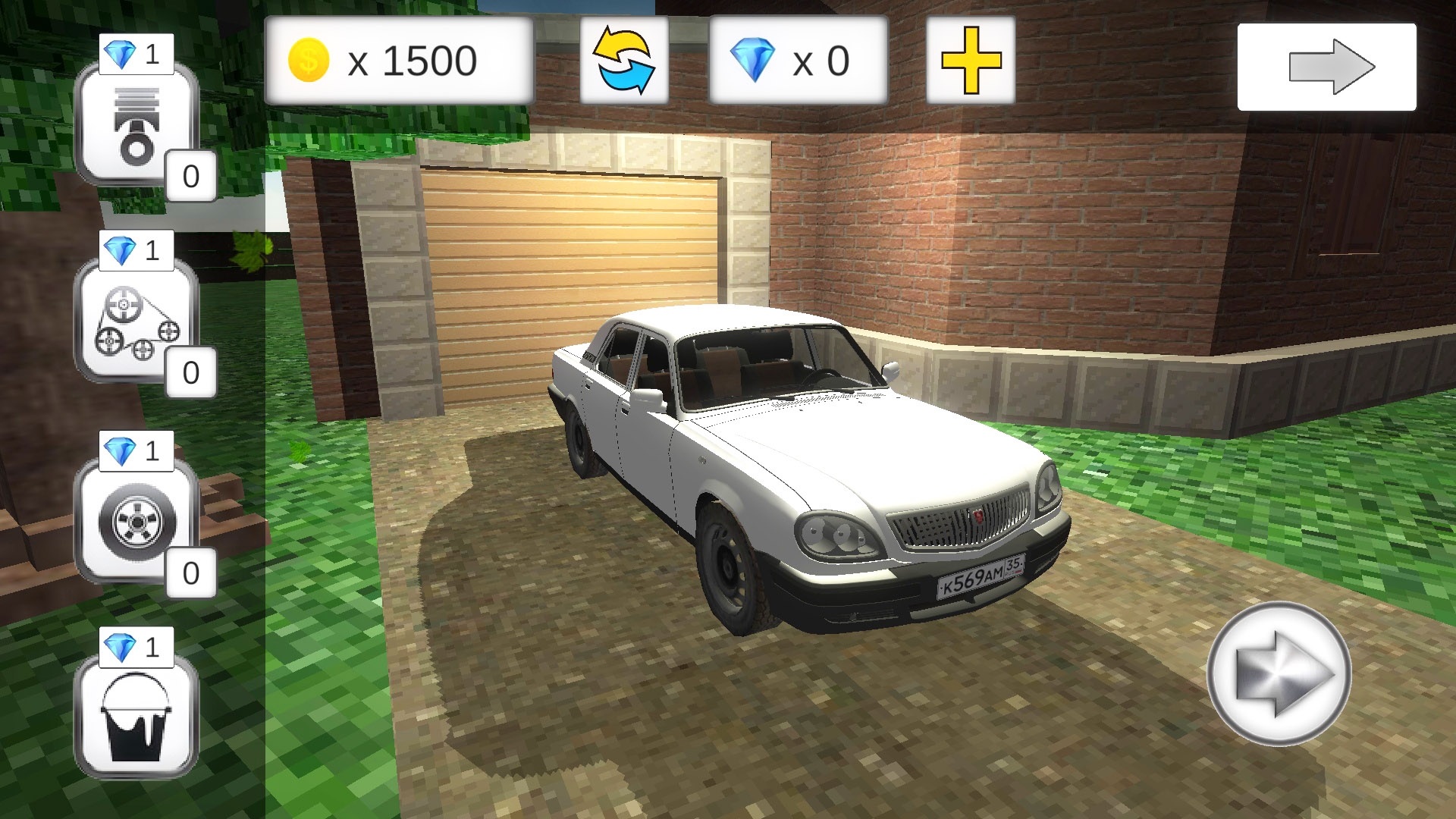 اسکرین شات 3 بازی Симулятор машины ГАЗ Волга