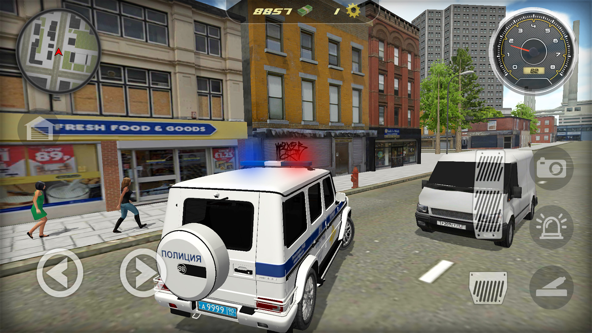 اسکرین شات 1 بازی Police Car G: Crime Simulator