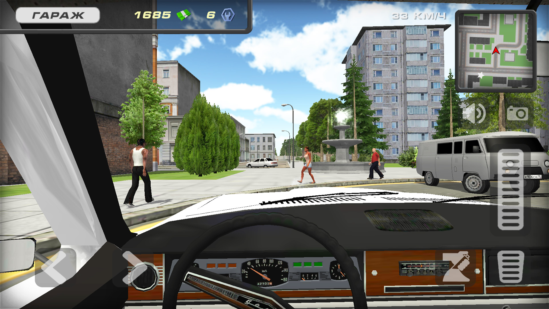 اسکرین شات 3 بازی GAZ 24: Russian Car Simulator