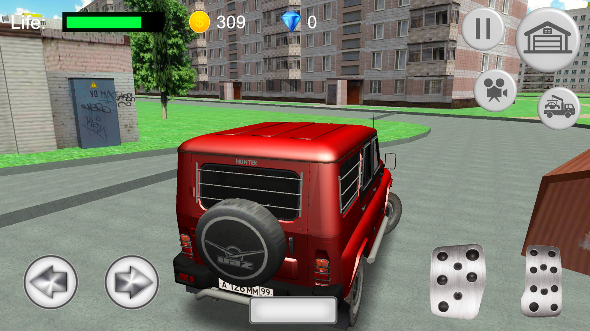 اسکرین شات 4 بازی Вождение УАЗ 4х4 Симулятор