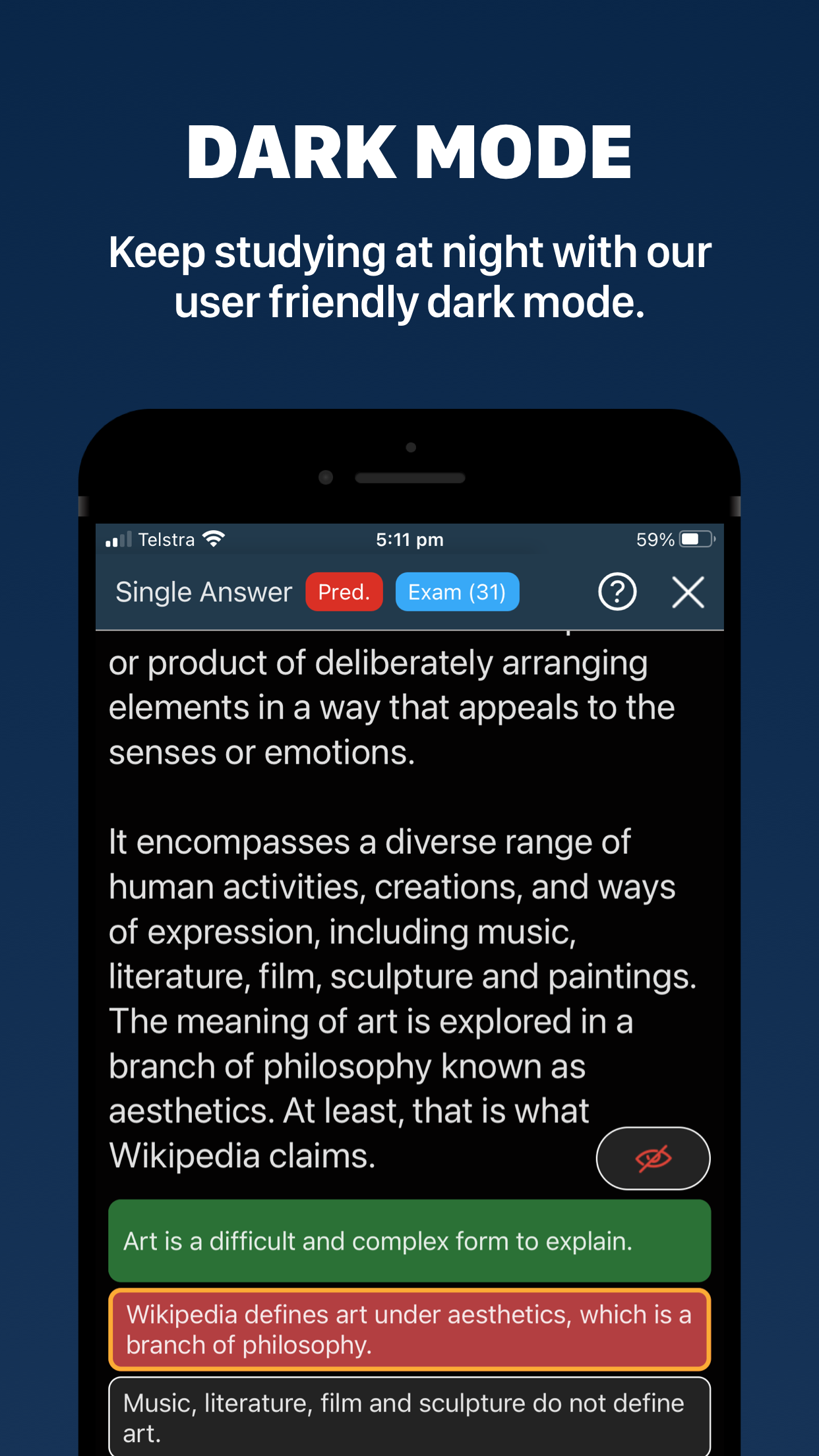 اسکرین شات 7 برنامه PTE Success - Exam Preparation