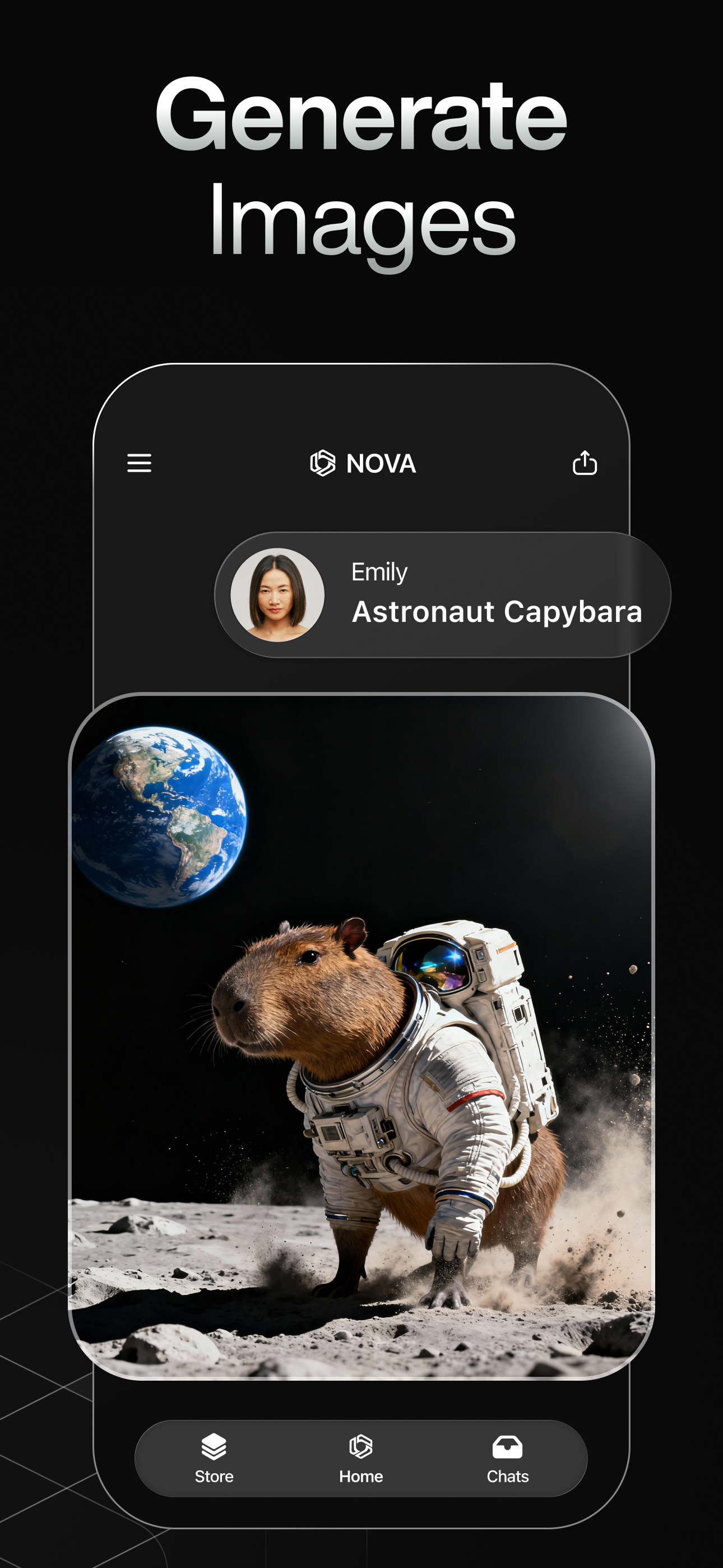 اسکرین شات 3 برنامه AI Chatbot - Nova