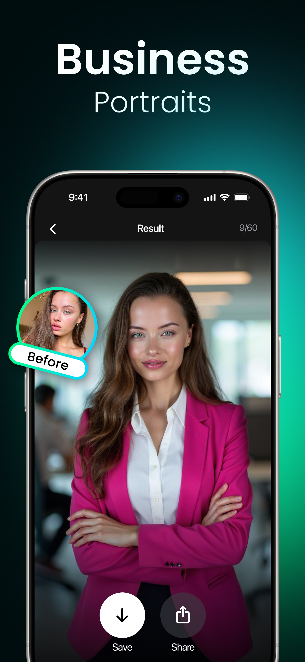 اسکرین شات 2 برنامه Momo - AI Photo Generator