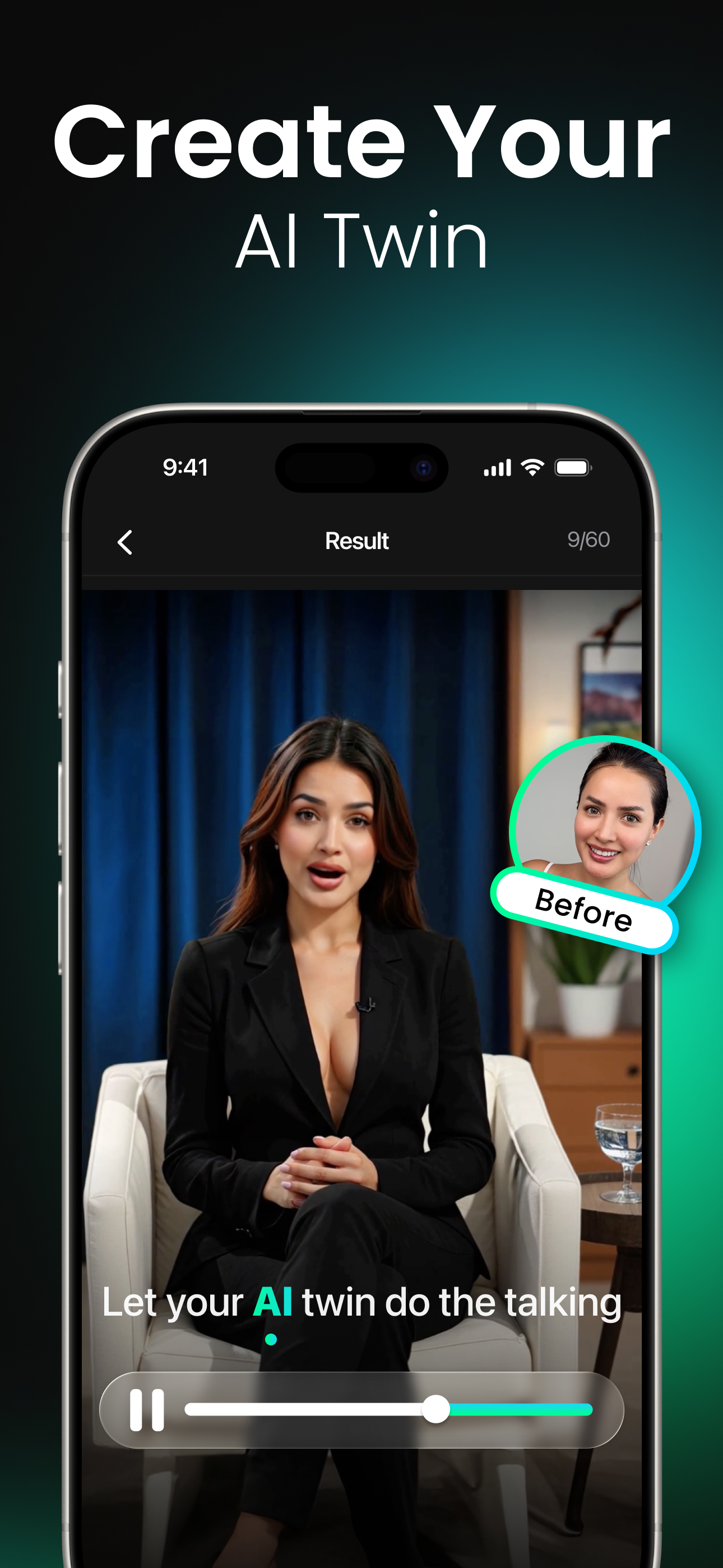 اسکرین شات 5 برنامه Momo - AI Photo Generator