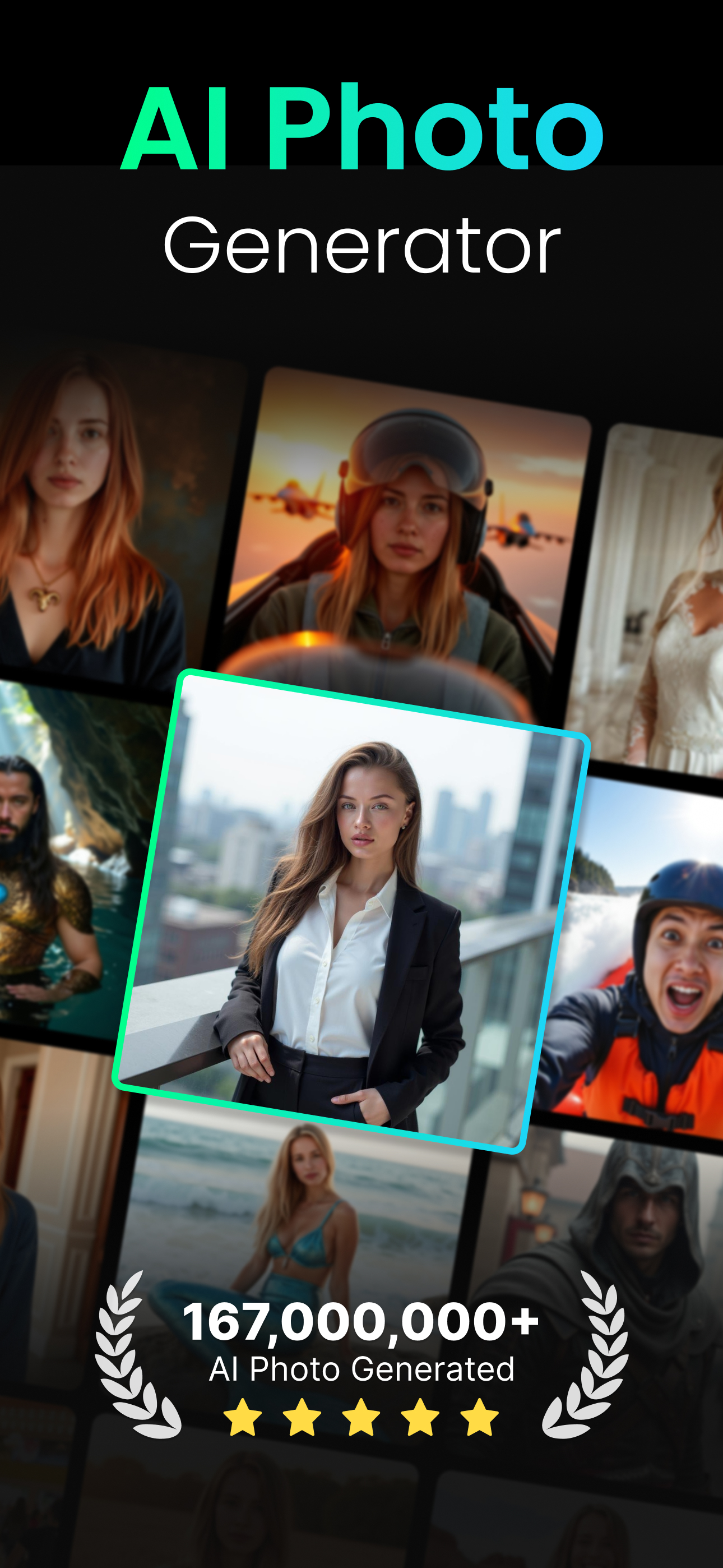 اسکرین شات 1 برنامه Momo - AI Photo Generator