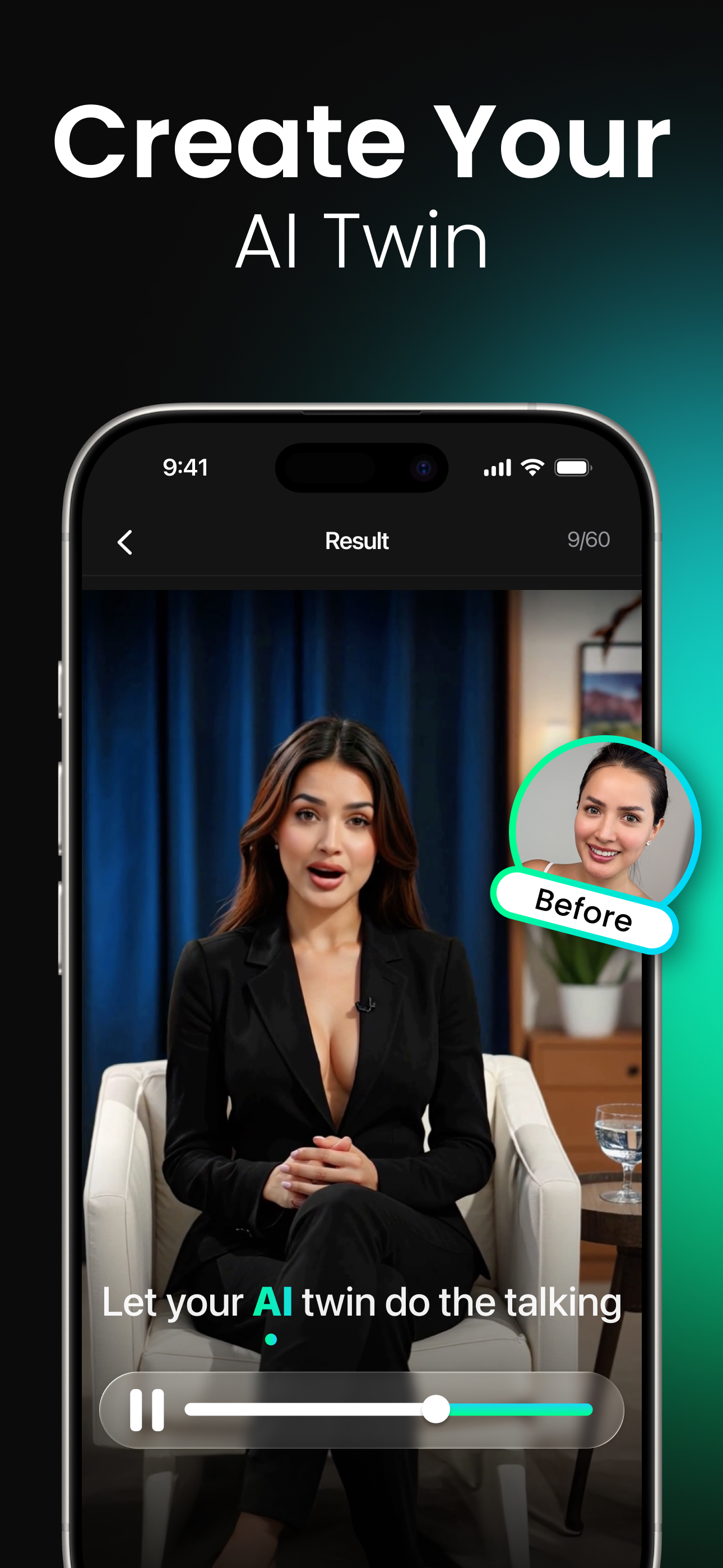 اسکرین شات 2 برنامه Momo - AI Photo Generator