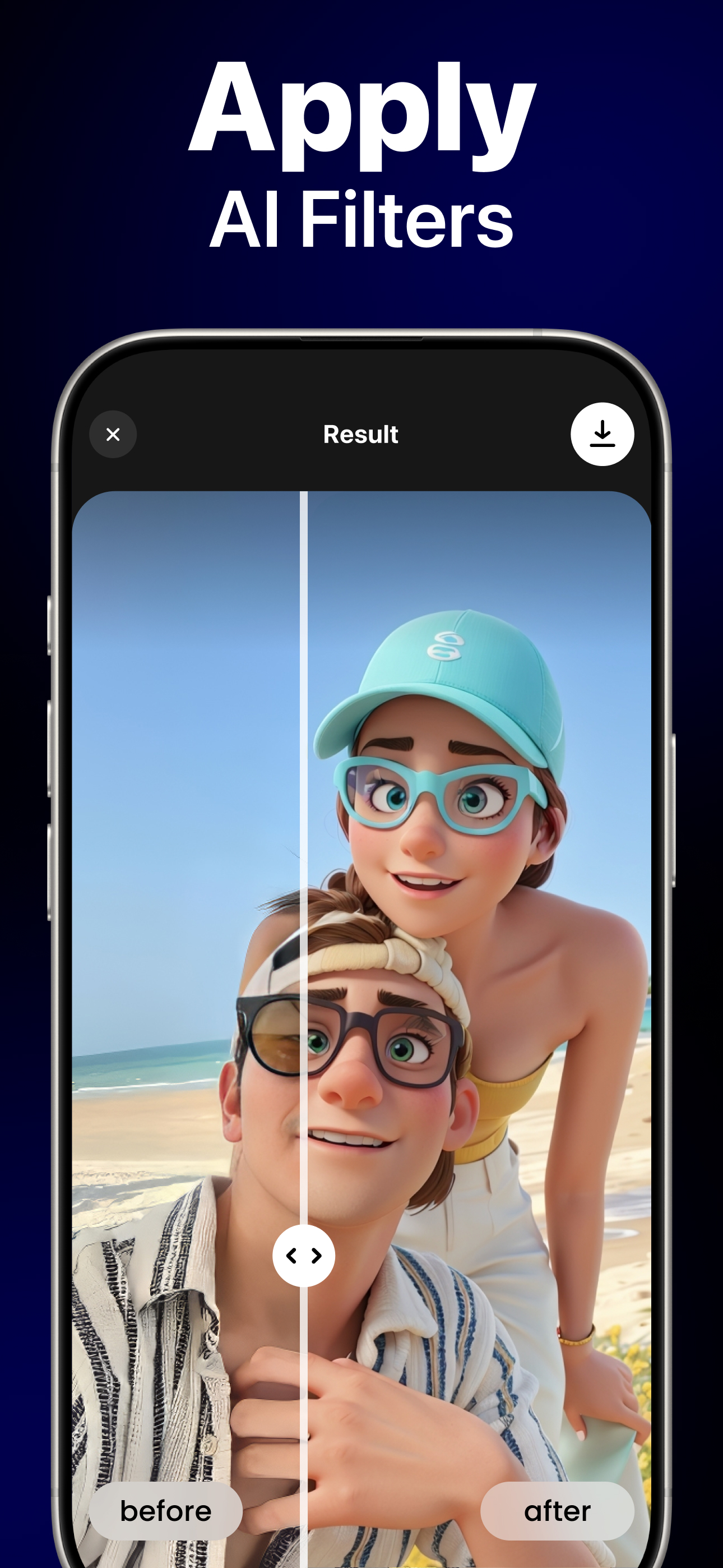 اسکرین شات 5 برنامه PhotoApp - AI Photo Enhancer