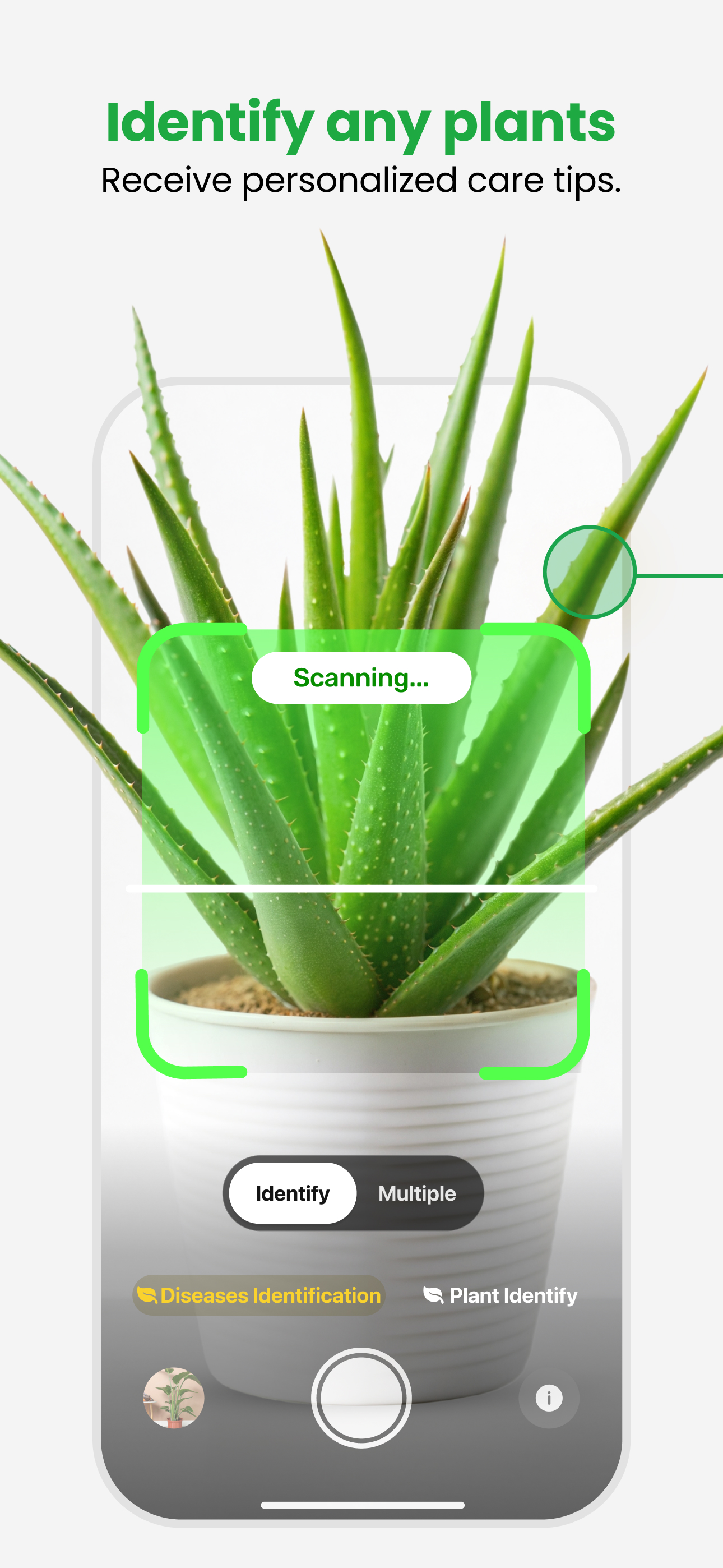 اسکرین شات 2 برنامه Plant App - Plant Identifier