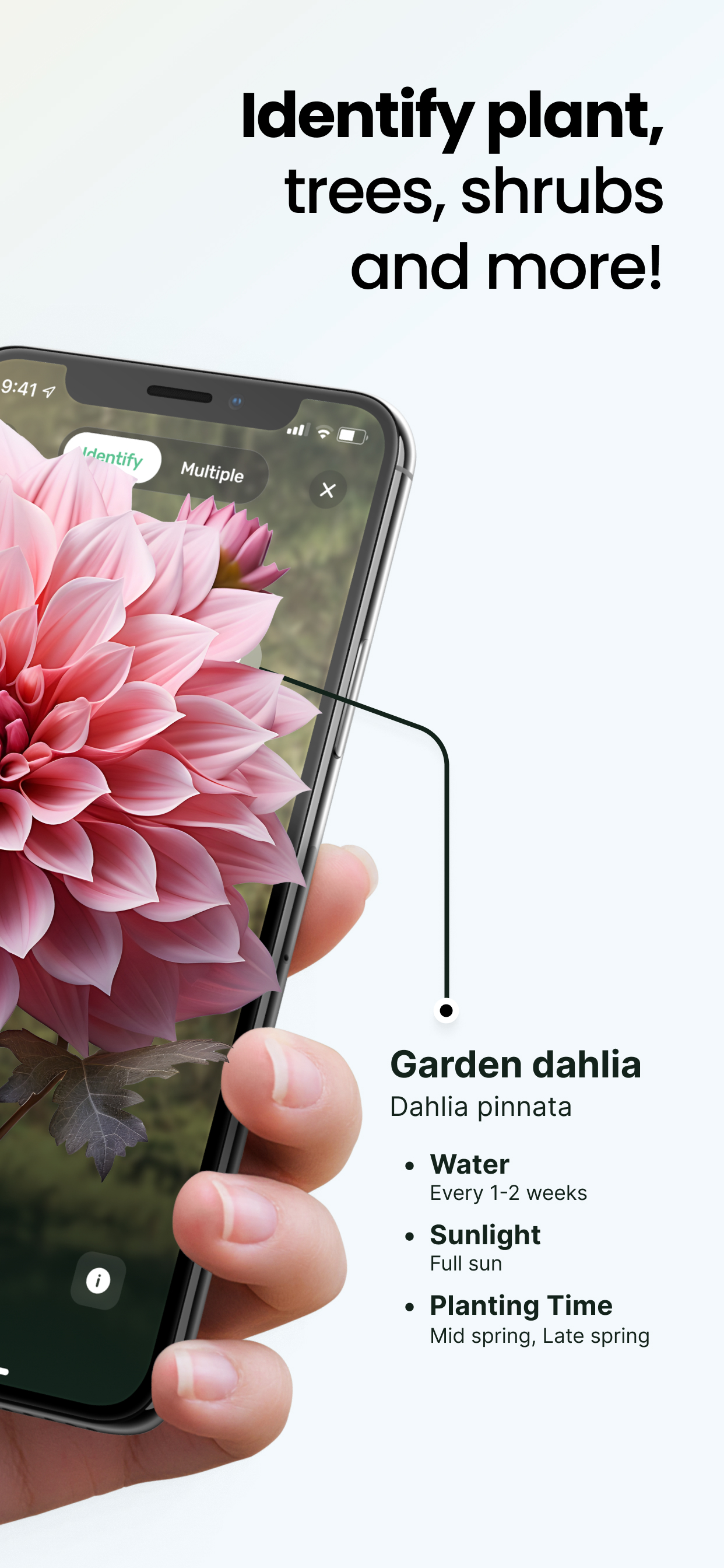 اسکرین شات 2 برنامه Plant App - Plant Identifier