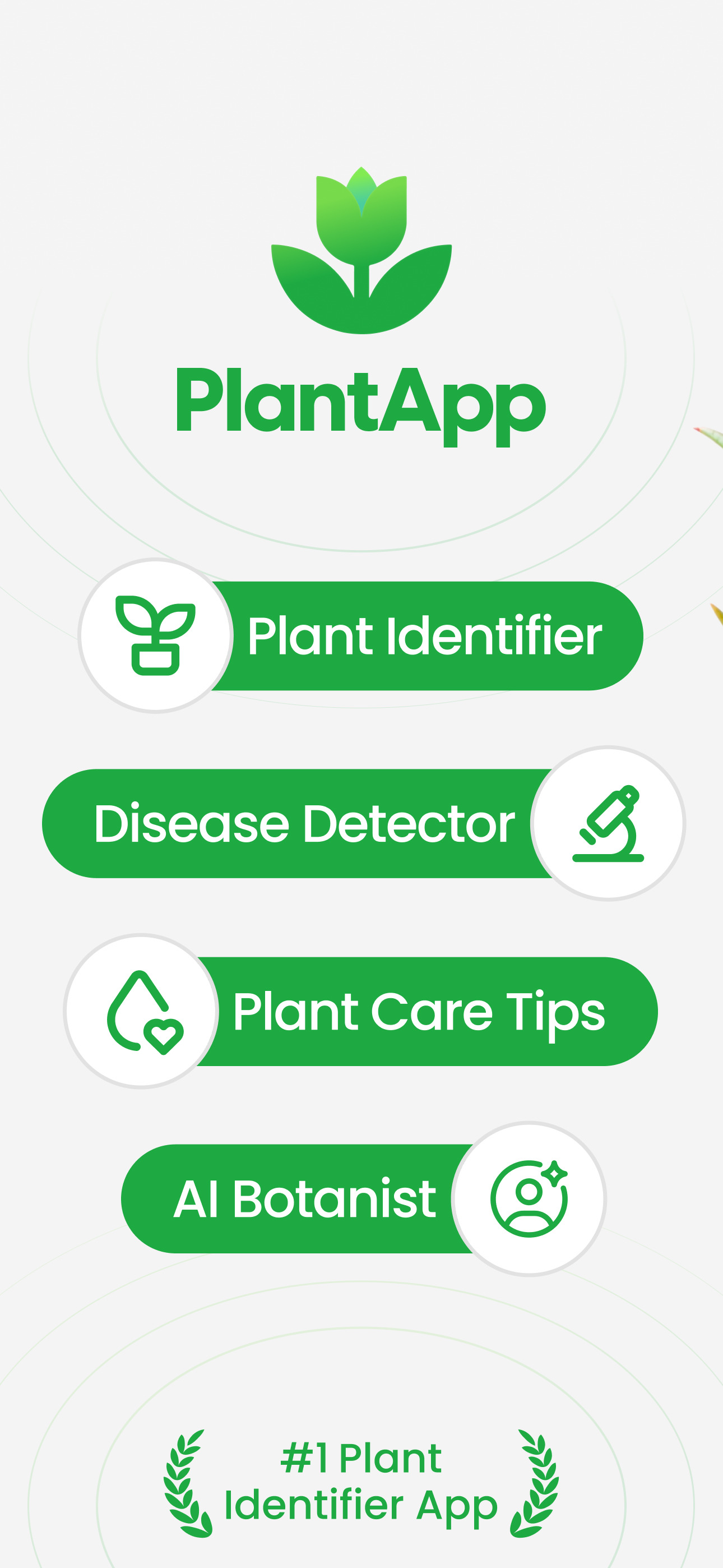 اسکرین شات 1 برنامه Plant App - Plant Identifier