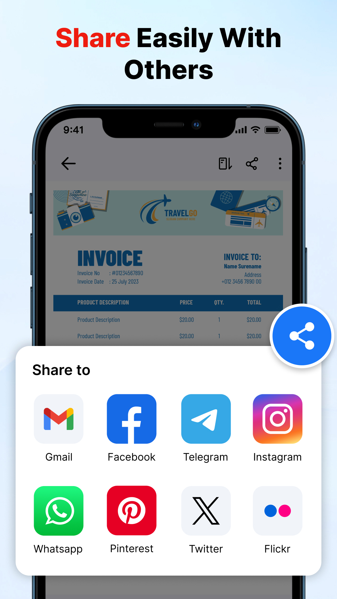 اسکرین شات 7 برنامه PDF Scanner, Reader & Editor
