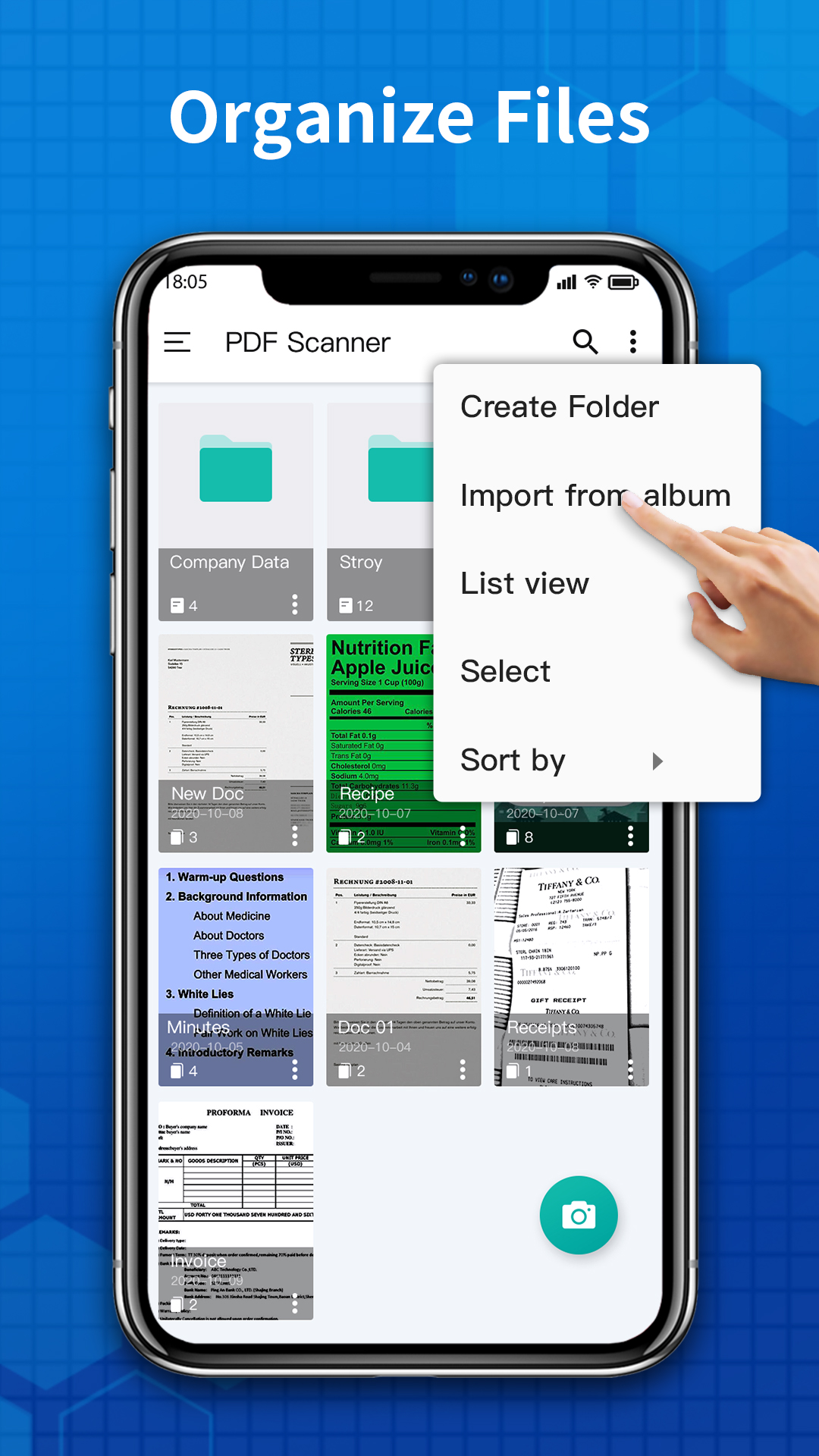 اسکرین شات 6 برنامه PDF Scanner App - PDF SCanner