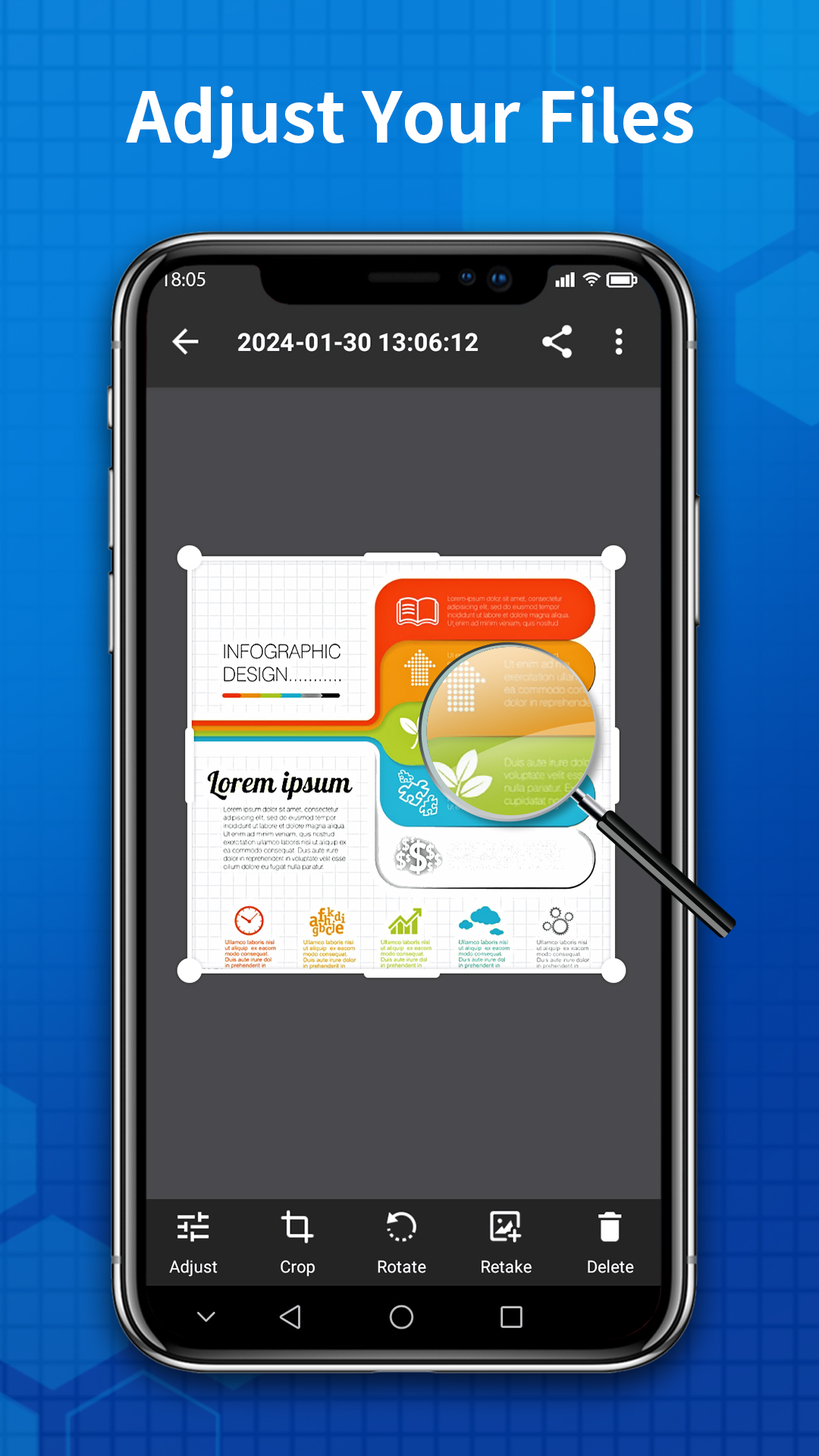 اسکرین شات 5 برنامه PDF Scanner App - PDF SCanner