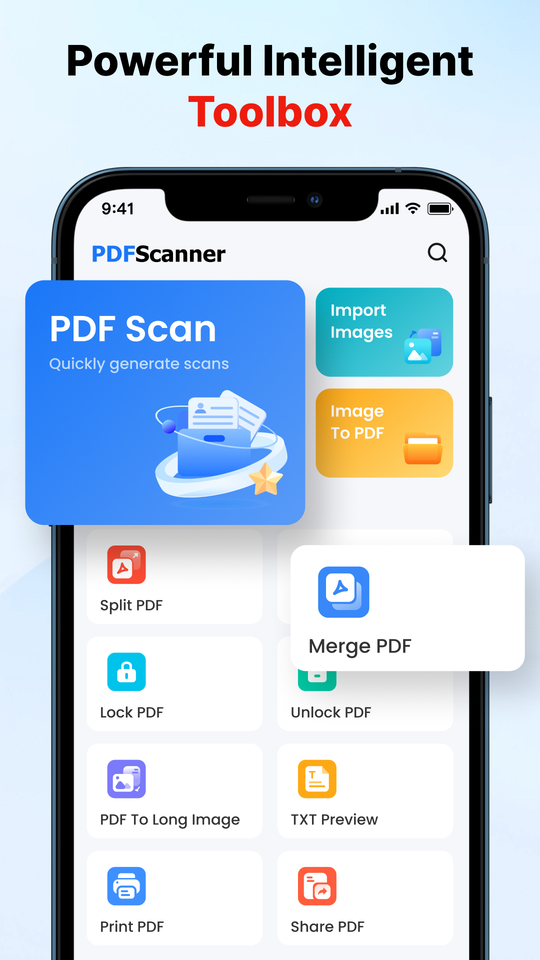 اسکرین شات 5 برنامه PDF Scanner, Reader & Editor