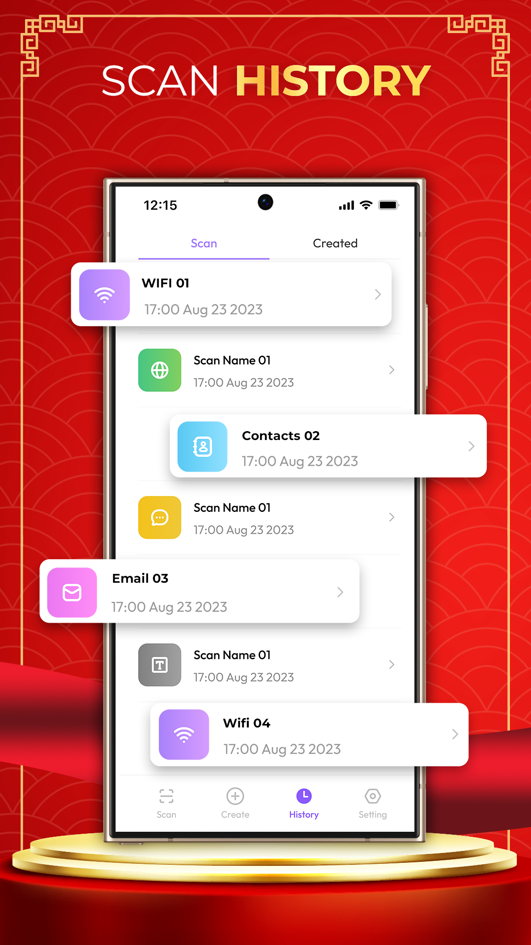 اسکرین شات 8 برنامه Scanner App: QR Barcode Reader
